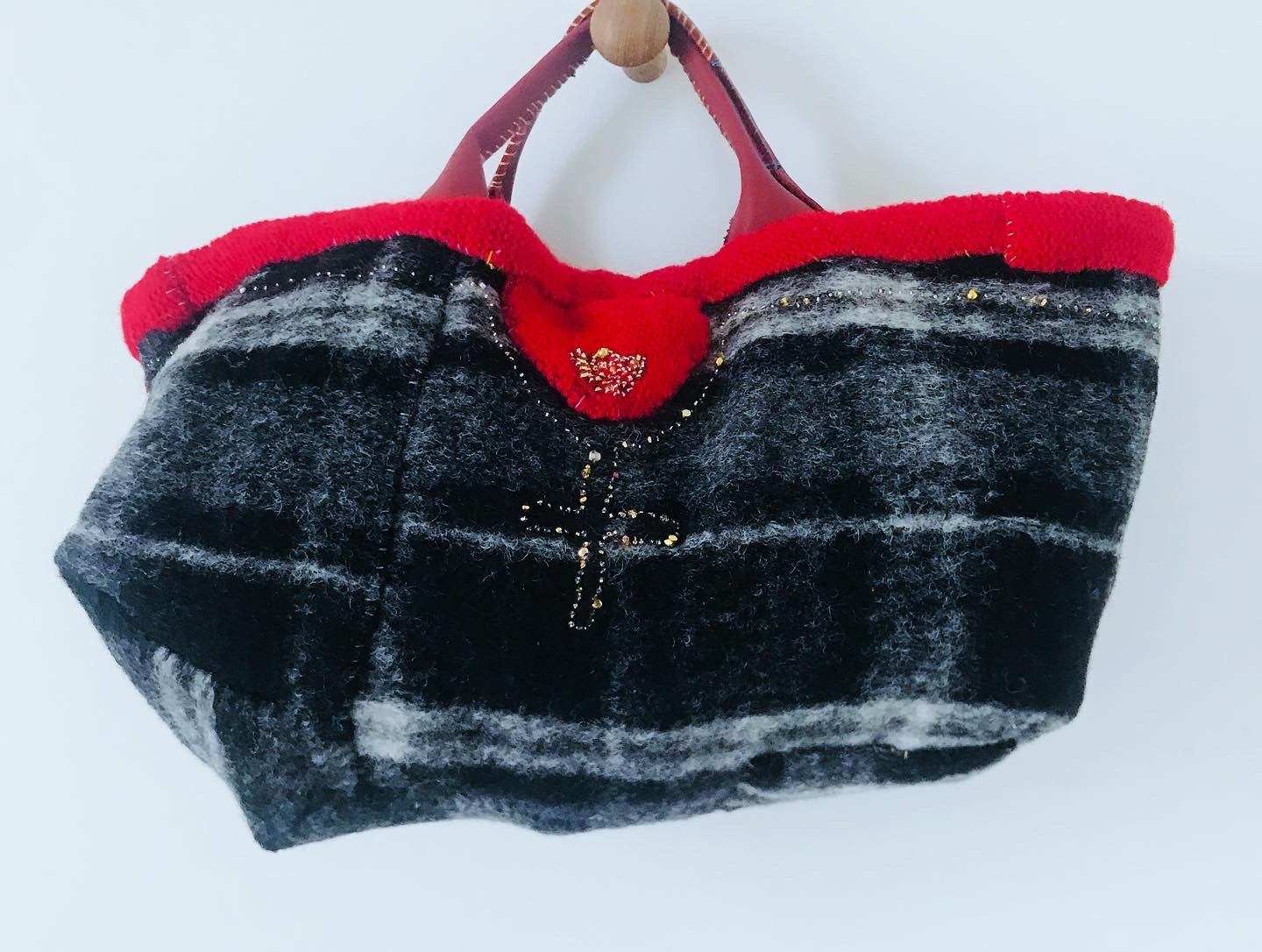 Bag Hand-sewn bag Fabric Slow fashion Handmade 1952