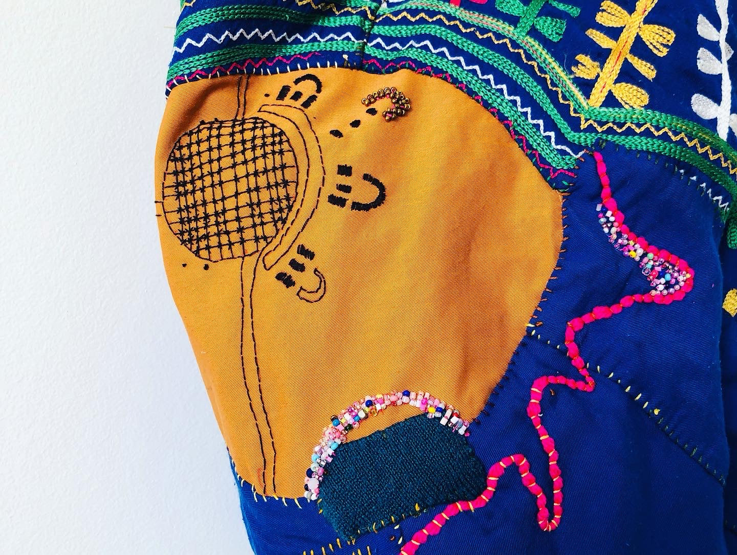 Bag Hand-sewn bag Fabric Slow fashion Handmade 1999
