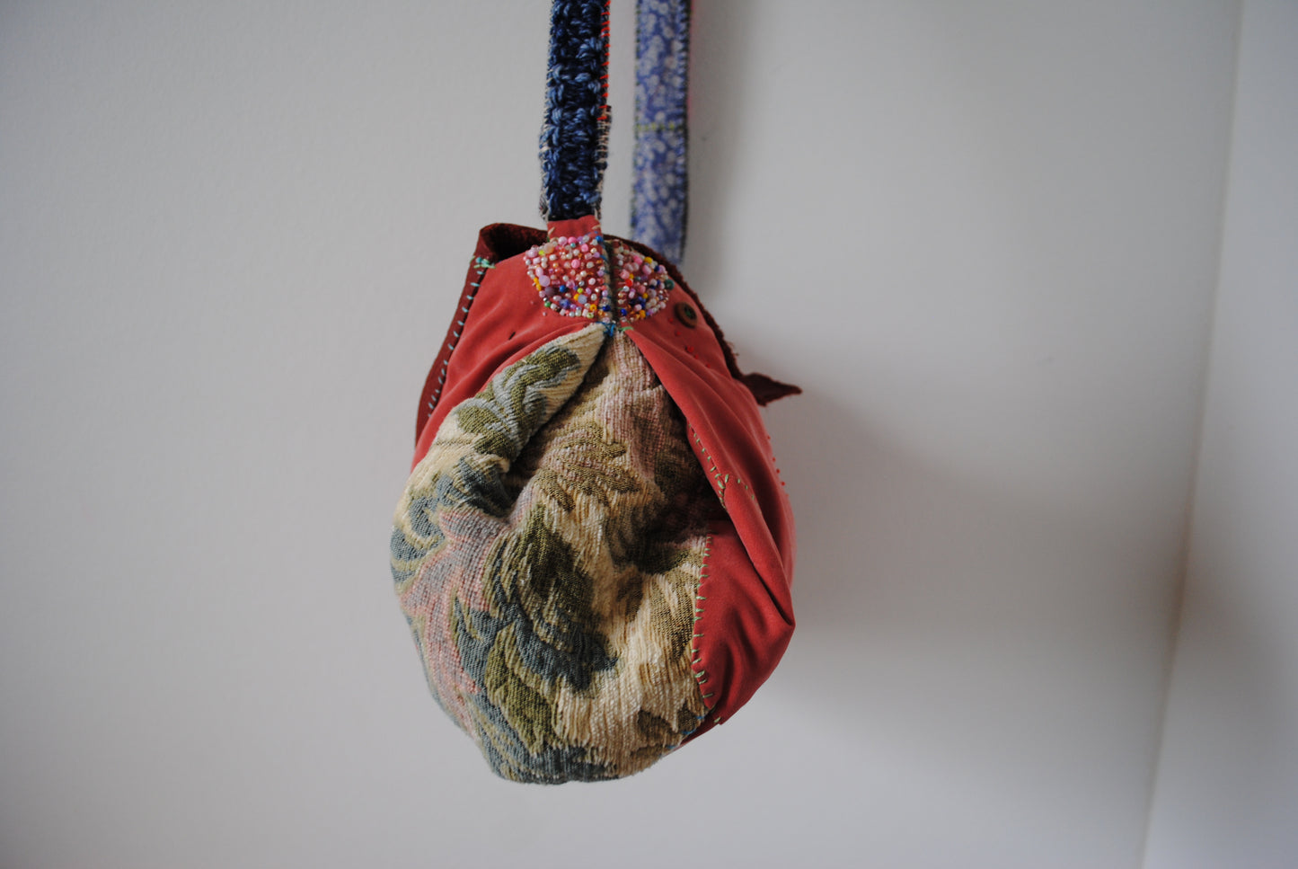 Bag Hand-sewn bag Fabric Pochette Shoulder bag Slow fashion Handmade 2018
