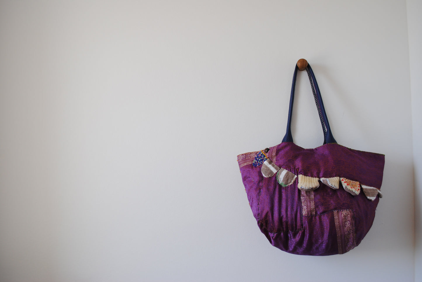 Bag Hand-sewn bag Fabric Slow fashion Handmade 2005