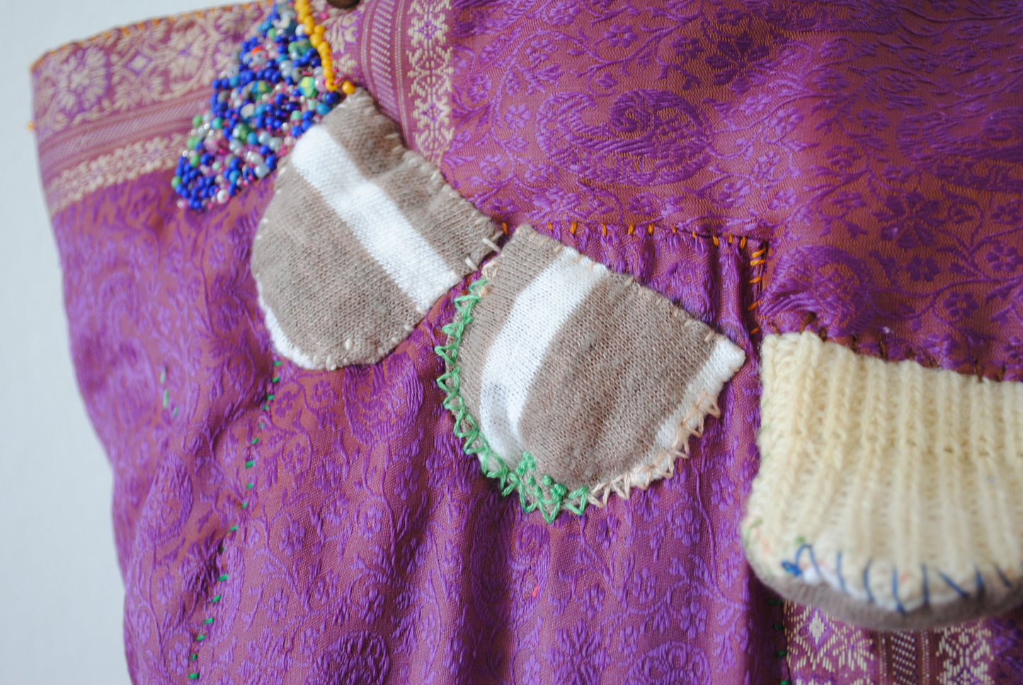 Bag Hand-sewn bag Fabric Slow fashion Handmade 2005