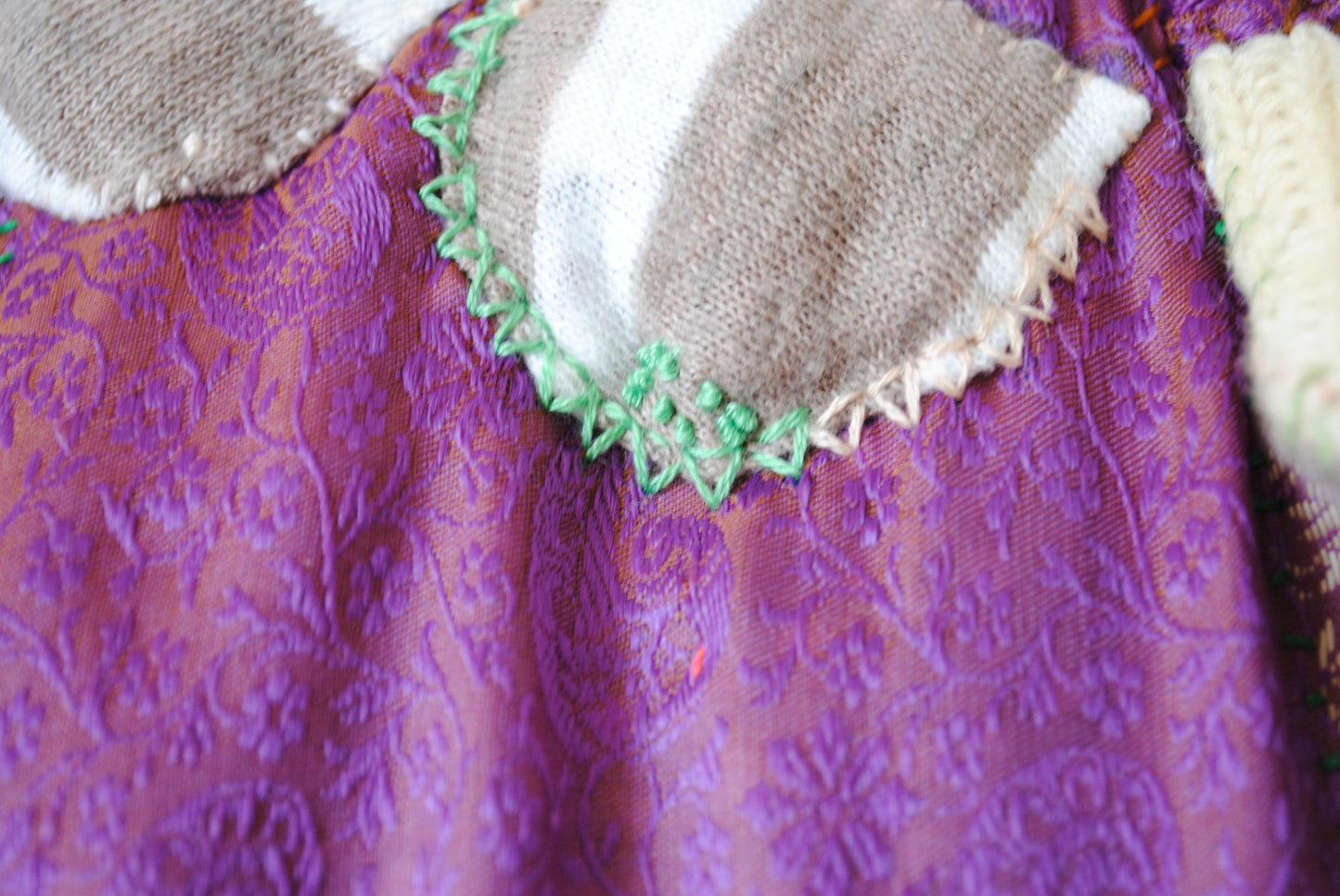 Bag Hand-sewn bag Fabric Slow fashion Handmade 2005