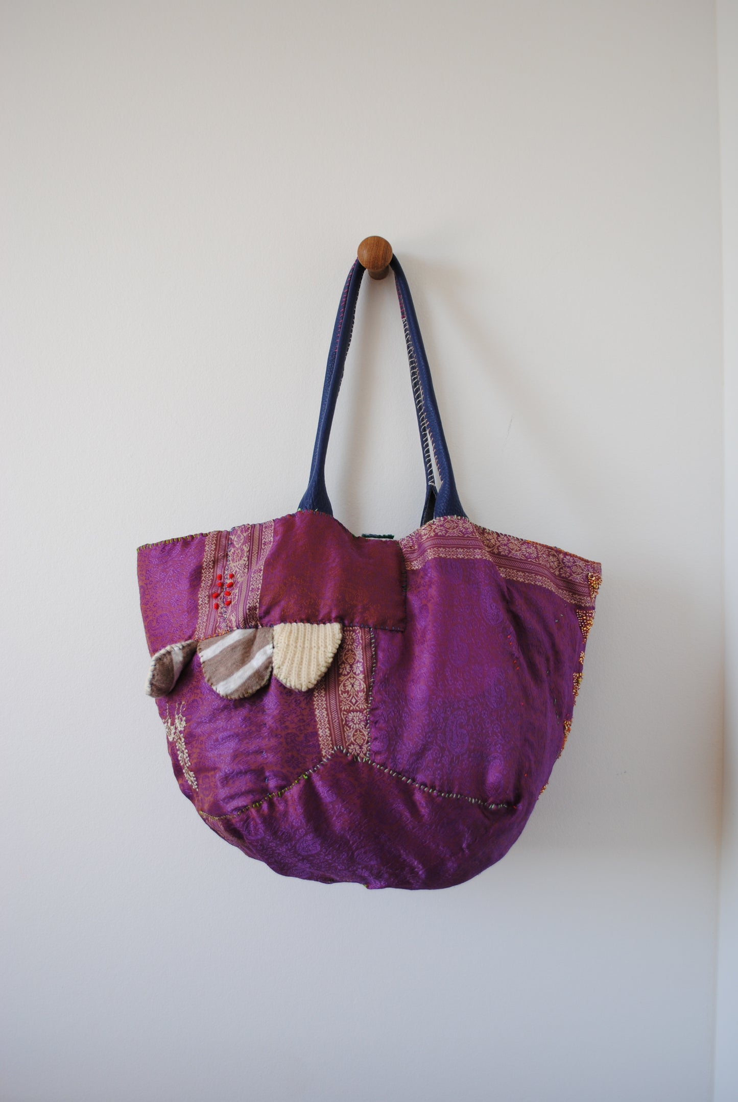 Bag Hand-sewn bag Fabric Slow fashion Handmade 2005