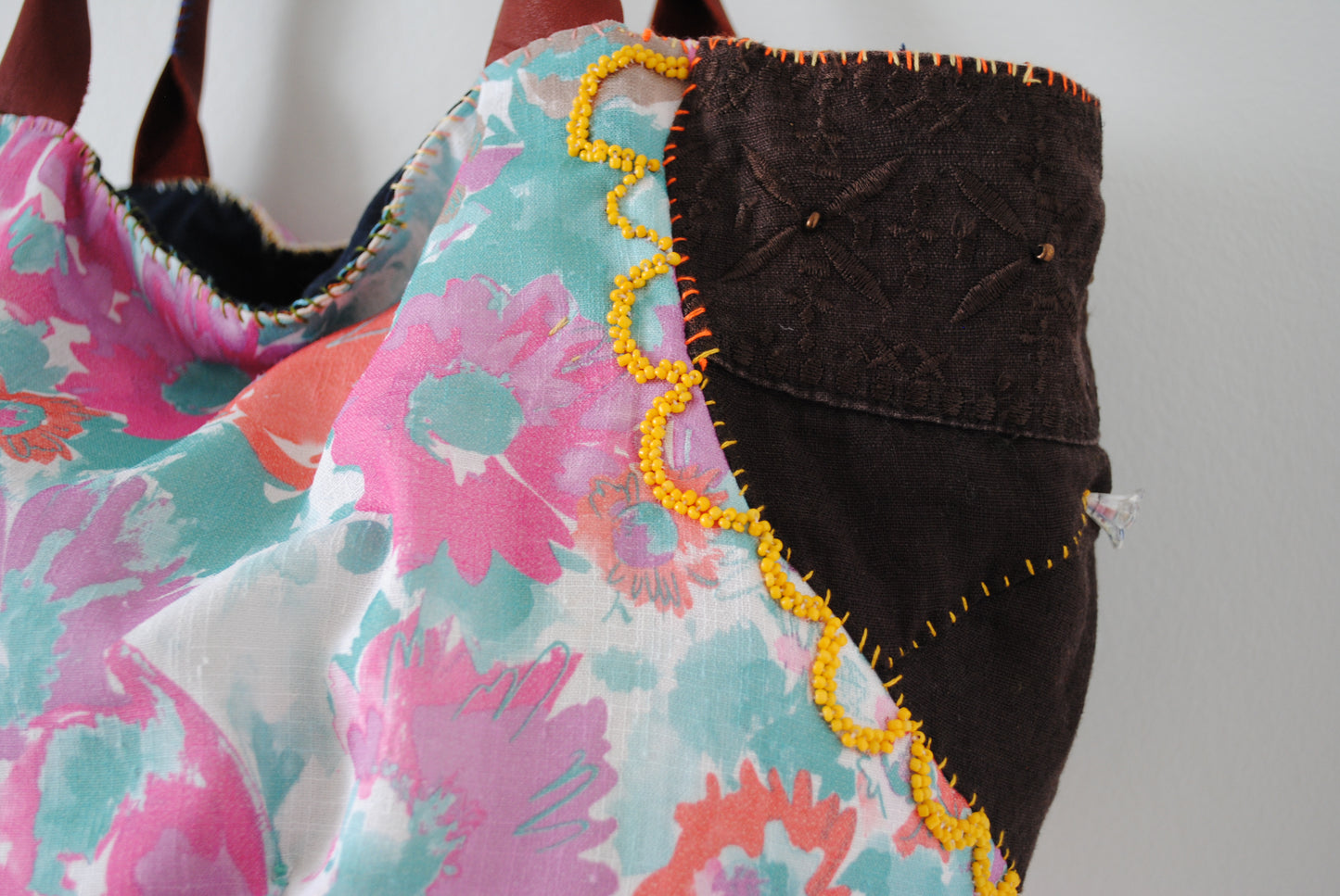 Bag Hand-sewn bag Fabric Slow fashion Handmade 2025