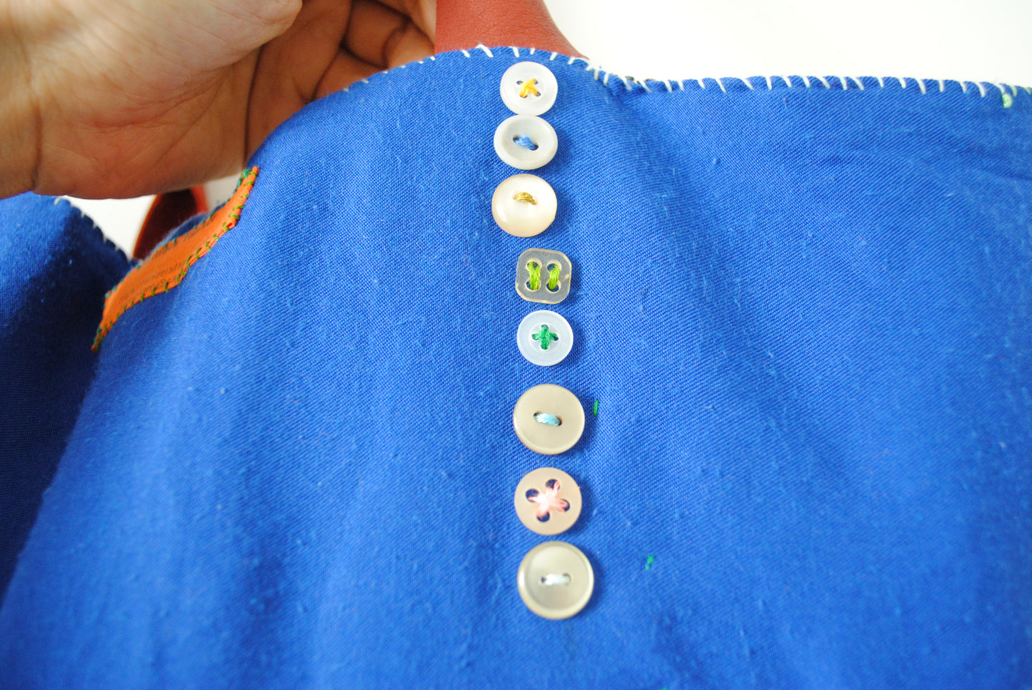 Bag   手縫いのバッグ　布製　スローファッション　ハンドメイド　2019