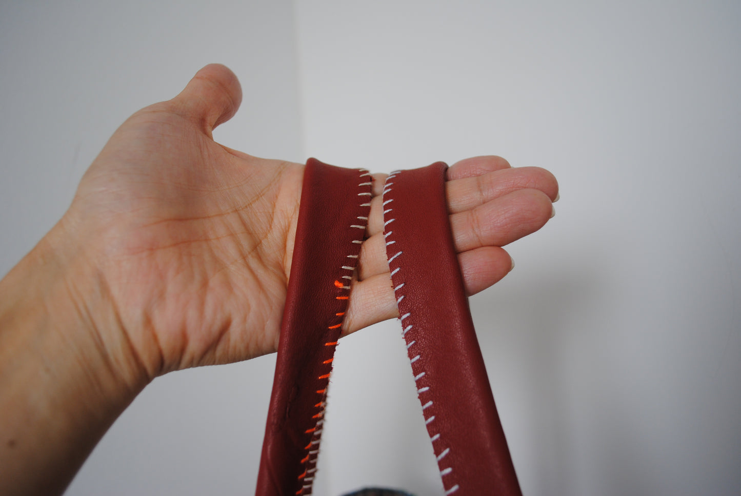 Bag   手縫いのバッグ　布製　スローファッション　ハンドメイド　2019