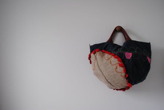 Bag Hand-sewn bag Fabric Slow fashion Handmade 2015
