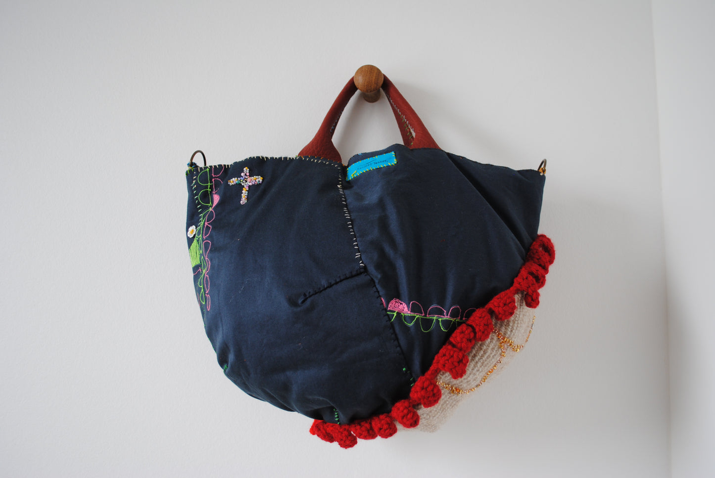 Bag   手縫いのバッグ　布製　スローファッション　ハンドメイド　2015