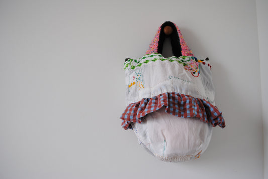 Bag Hand-sewn bag Fabric Slow fashion Handmade 2021
