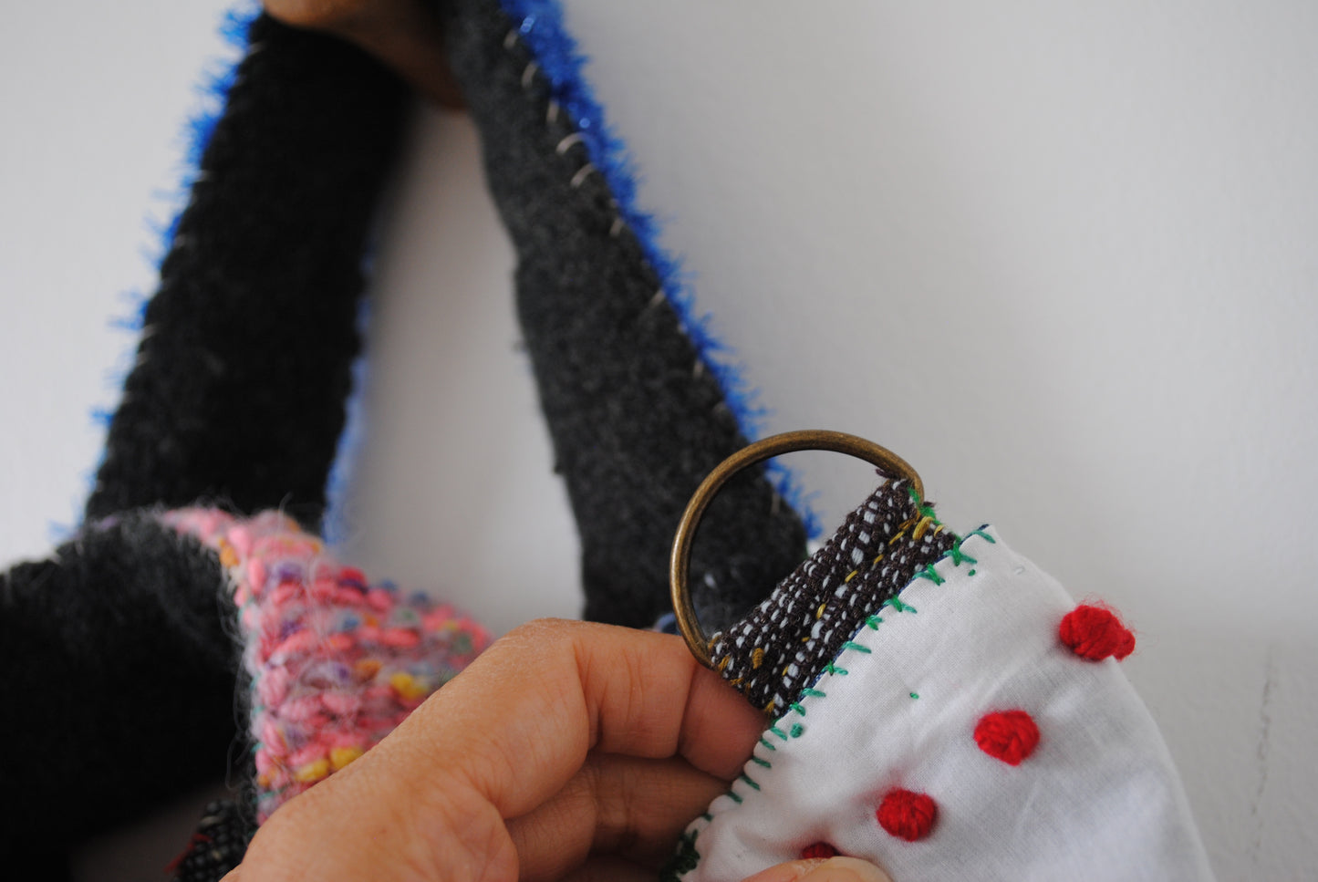 Bag Hand-sewn bag Fabric Slow fashion Handmade 2021