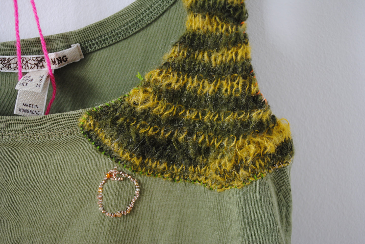 Remake camisole, vintage clothing remake, makeover 2016