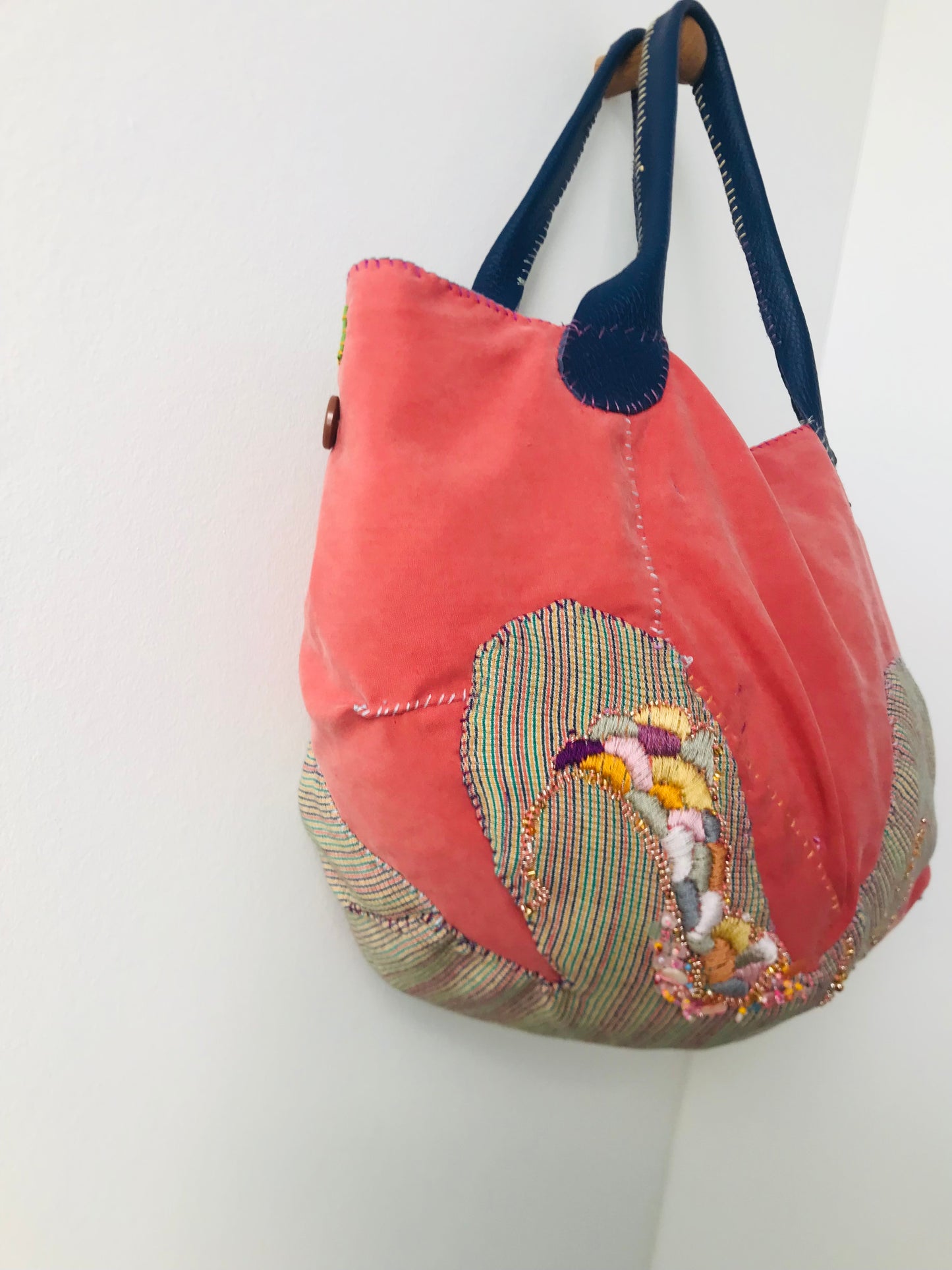 Bag Hand-sewn bag Fabric Slow fashion Handmade 1951