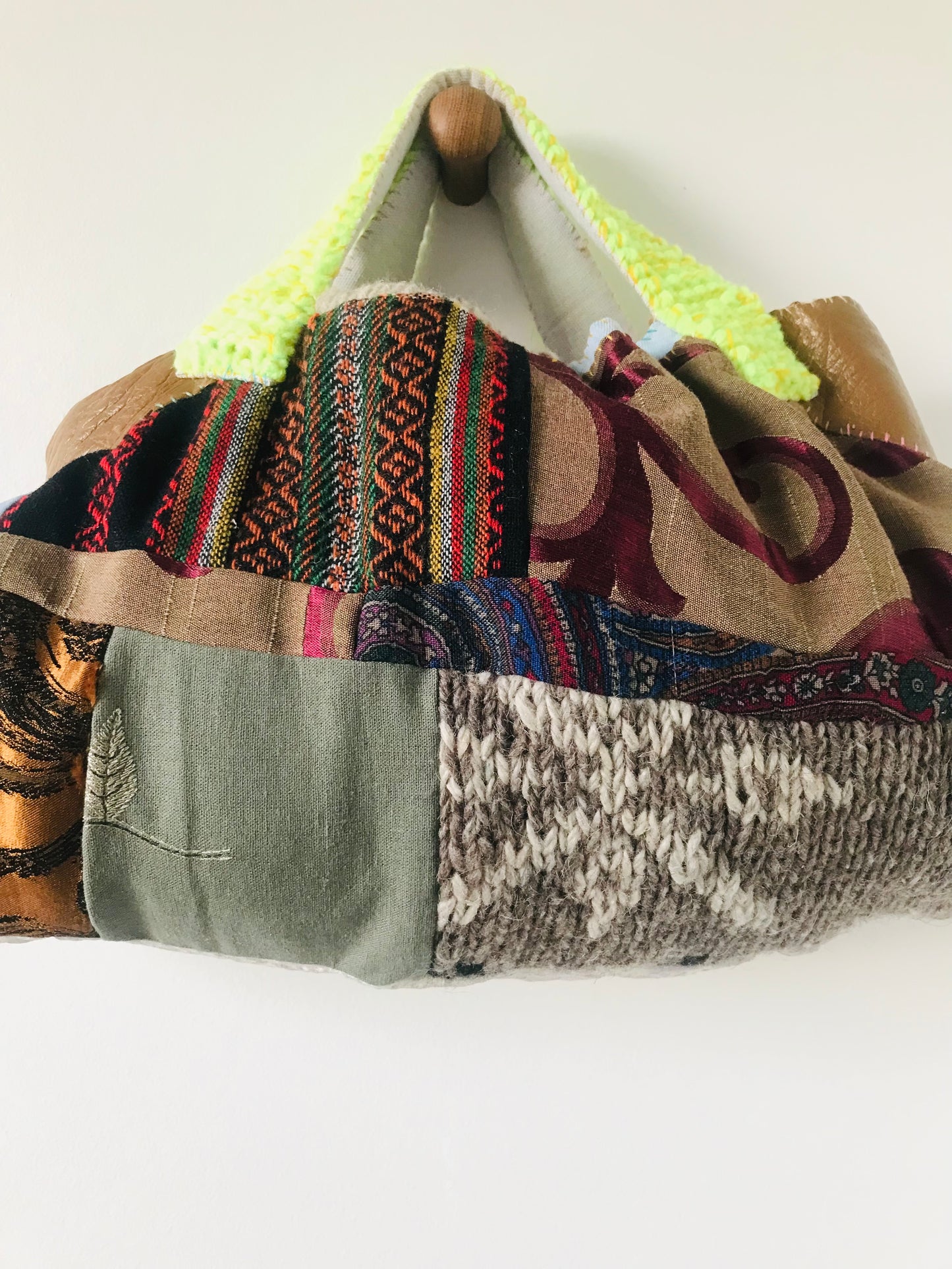 Bag Hand-sewn bag Fabric Slow fashion Handmade 1942 