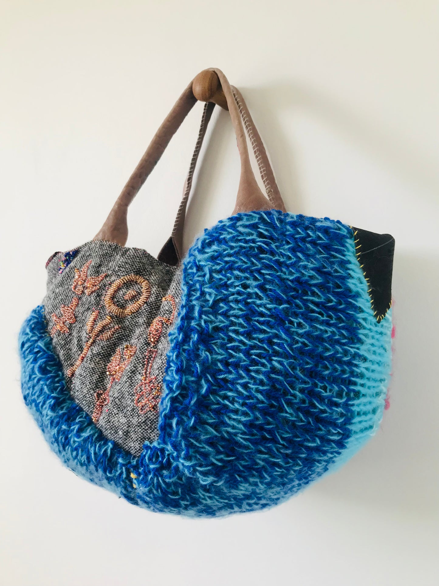 Bag Hand Sewn Bag Fabric Slow Fashion Handmade 1893