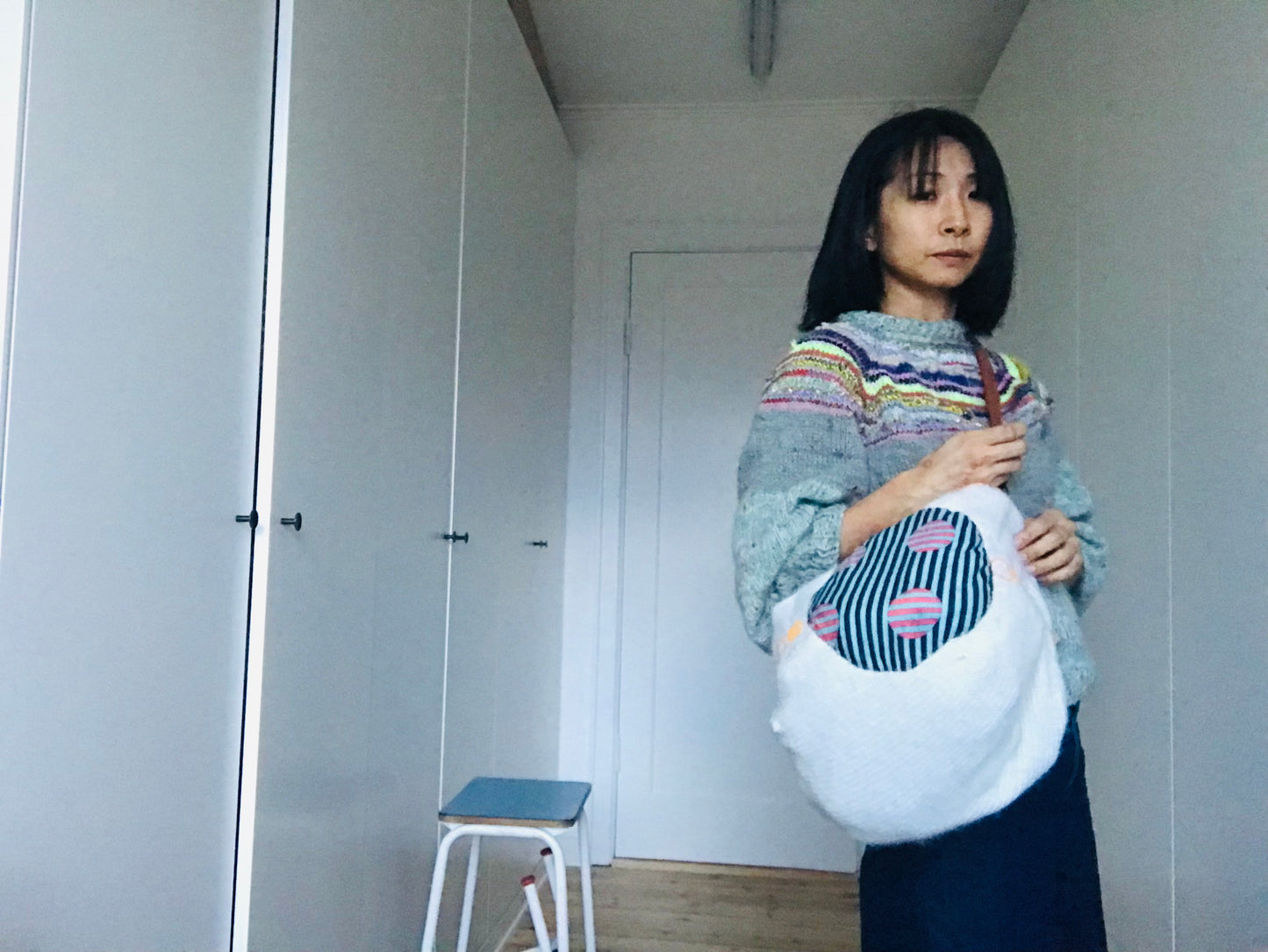 Bag Hand-sewn bag Fabric Slow fashion Handmade 1946