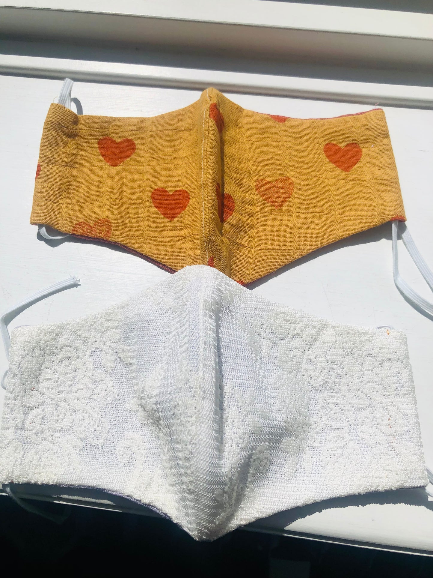 ヘミマァセット　 小物　ヘアゴム　手縫いマスク　布製　スローファッション　ハンドメイド　2461