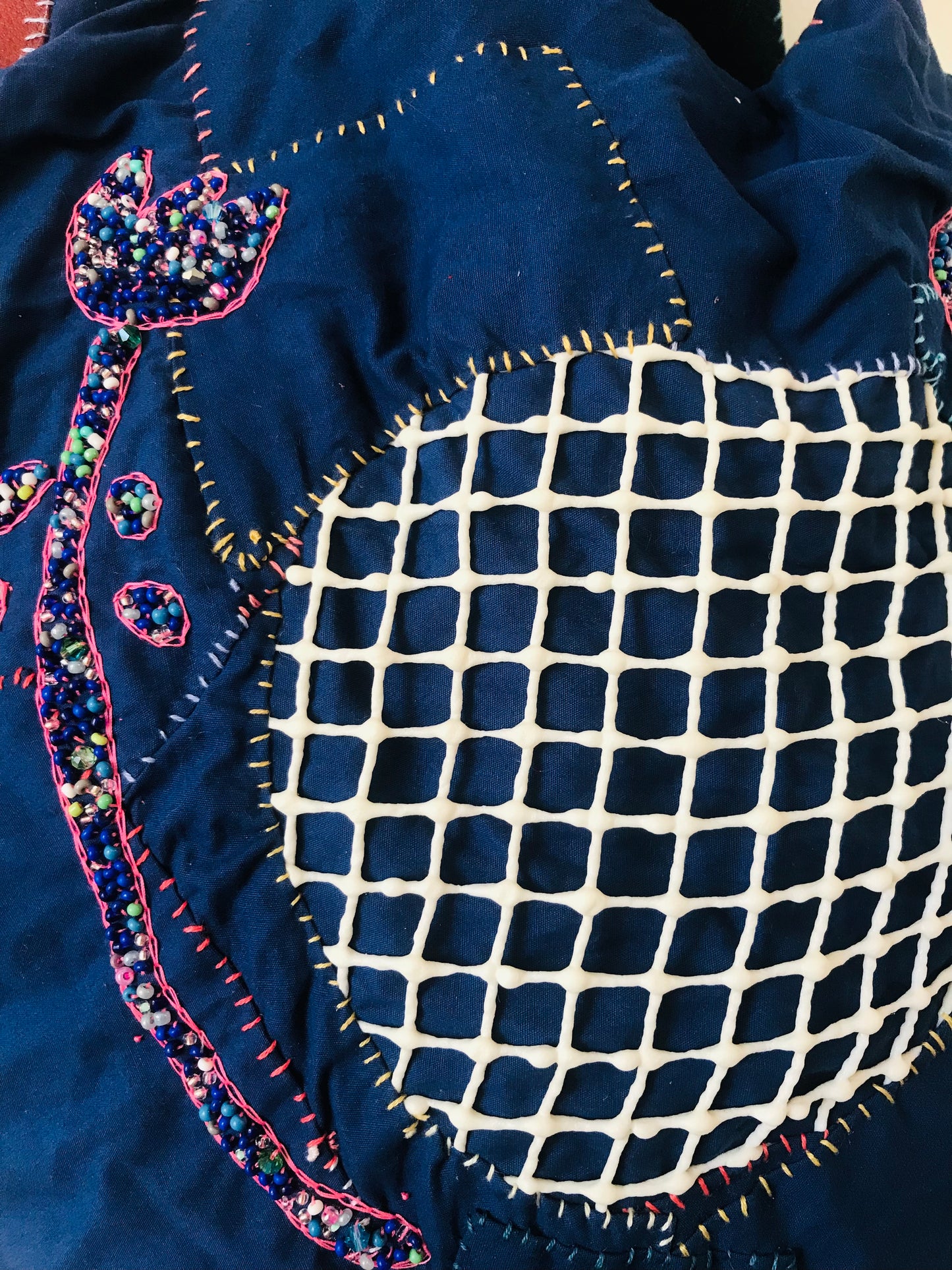 Bag Hand Sewn Bag Fabric Slow Fashion Handmade 1898