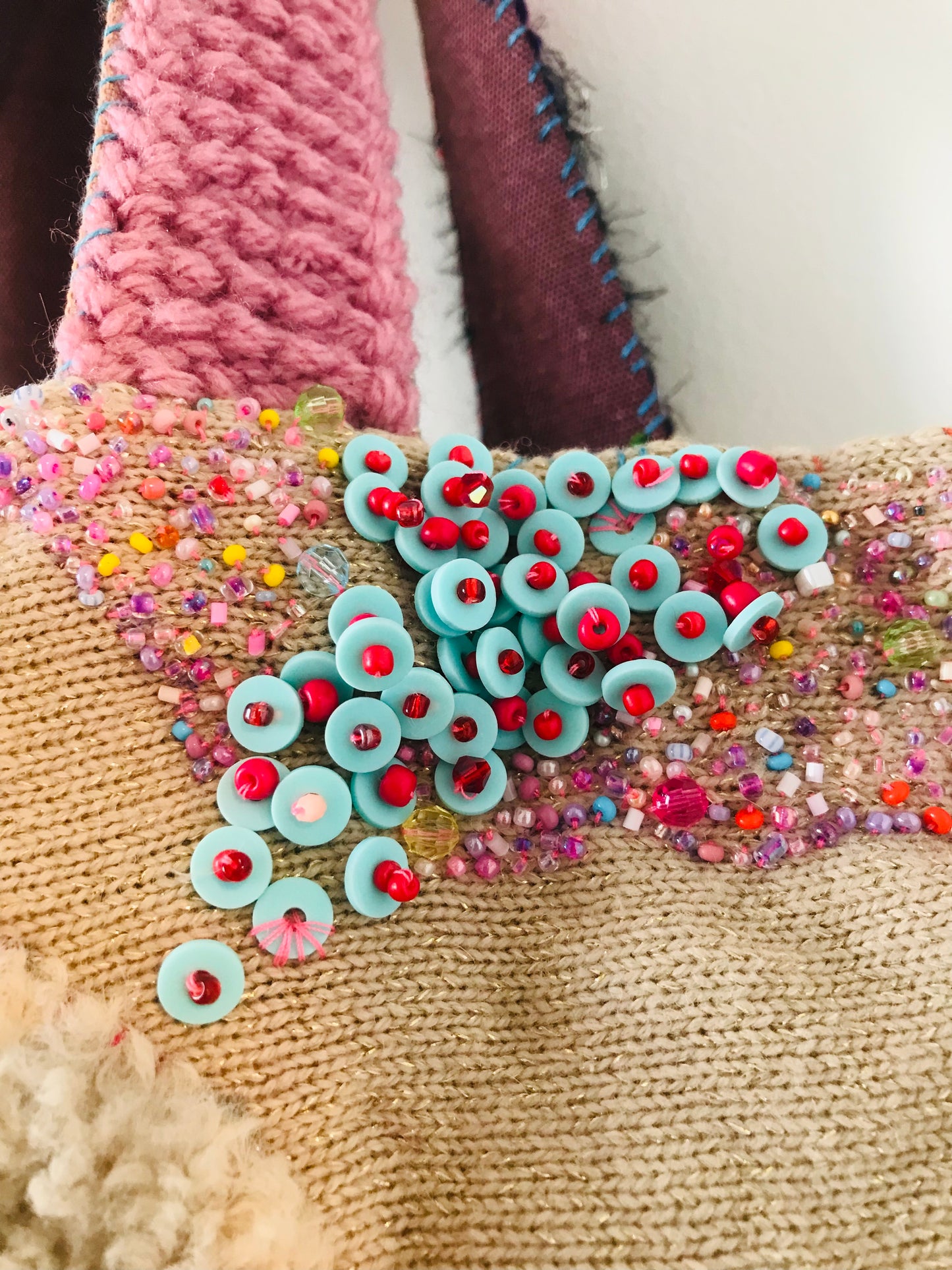 Bag Hand Sewn Bag Fabric Slow Fashion Handmade 1896