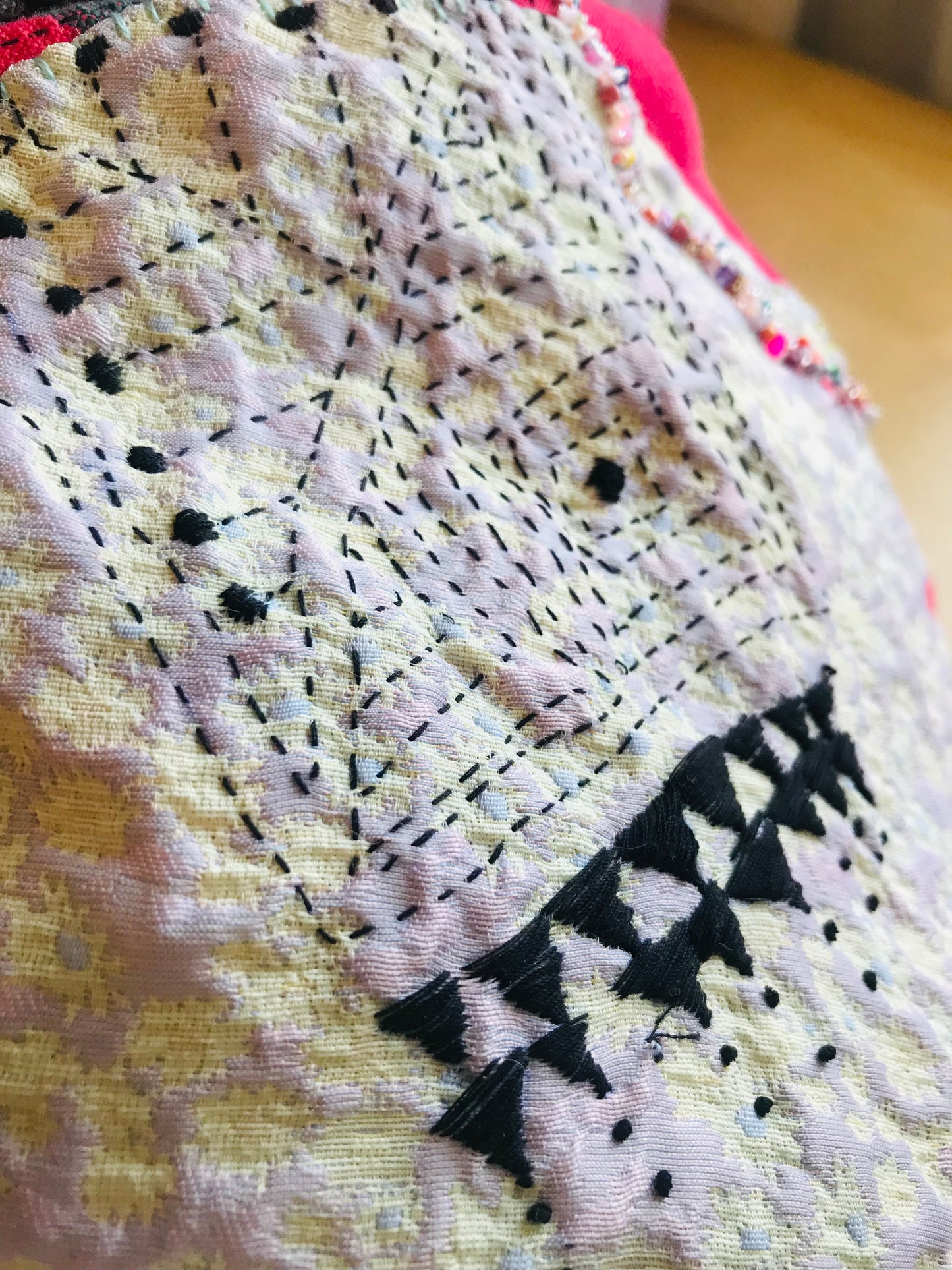 Bag Hand Sewn Bag Fabric Slow Fashion Handmade 1865