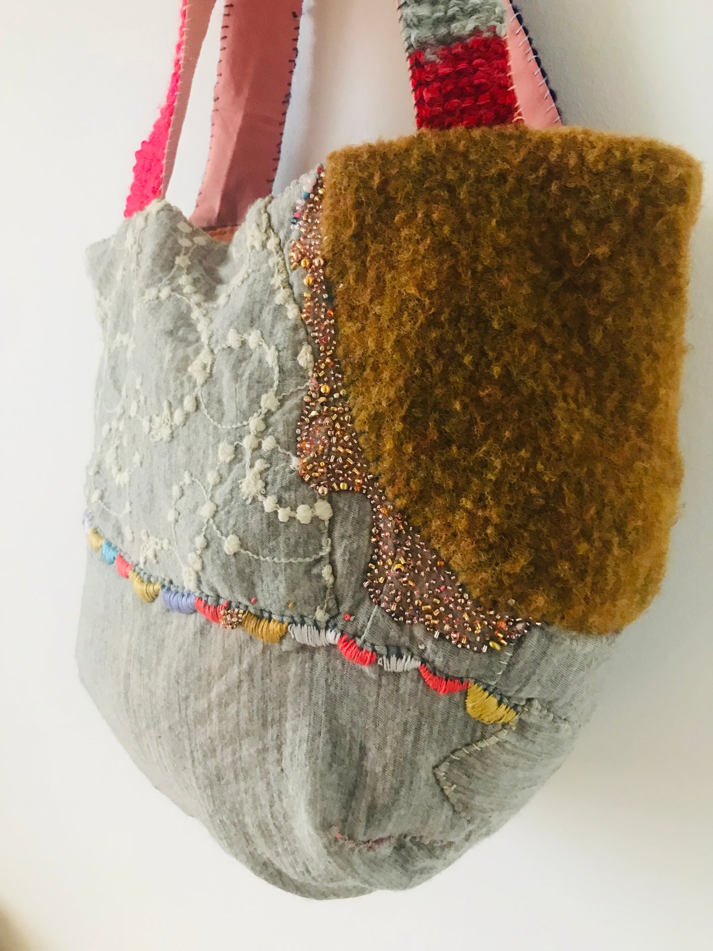 Bag Hand-sewn bag Fabric Slow fashion Handmade 1924