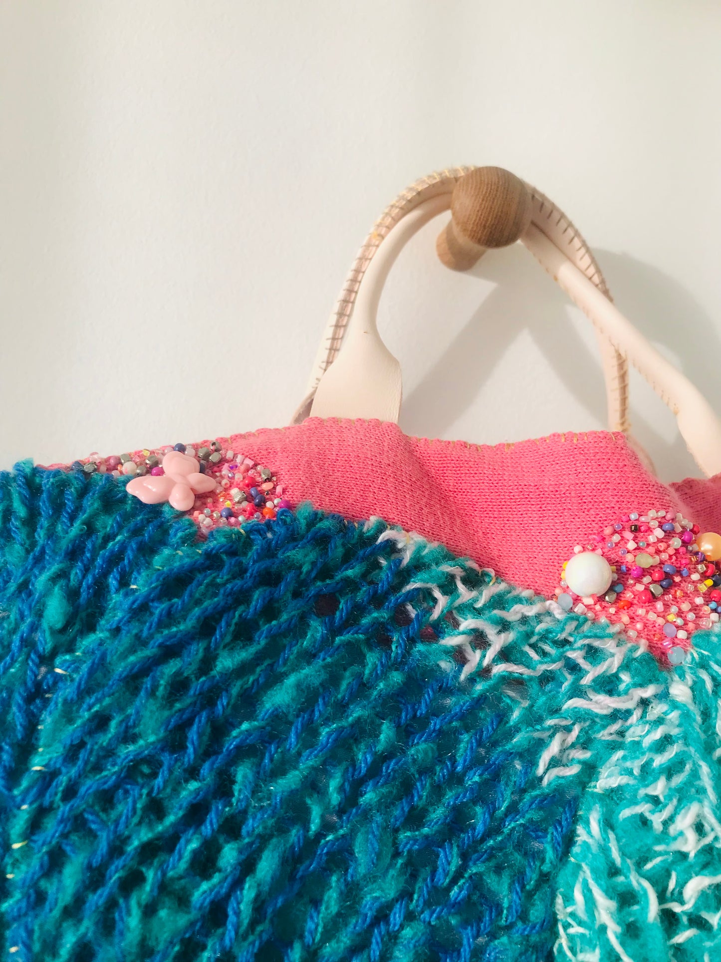 Bag Hand-sewn bag Fabric Slow fashion Handmade 1930