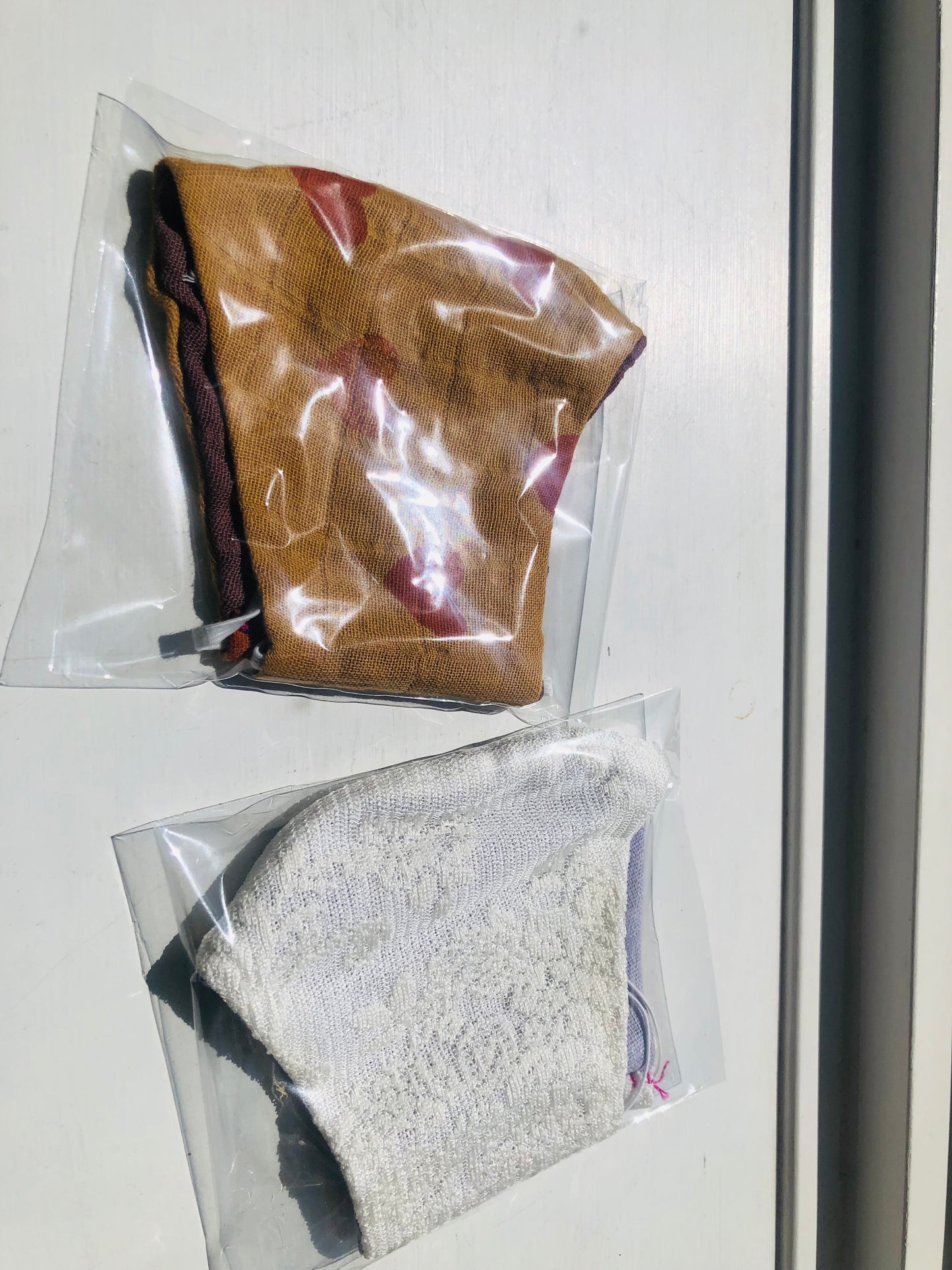 ヘミマァセット　 小物　ヘアゴム　手縫いマスク　布製　スローファッション　ハンドメイド　2460