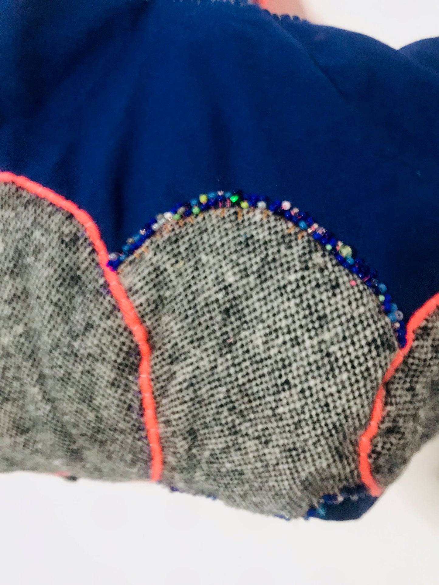 Håndsyet stoftaske, slow fashion, håndlavet, 1906