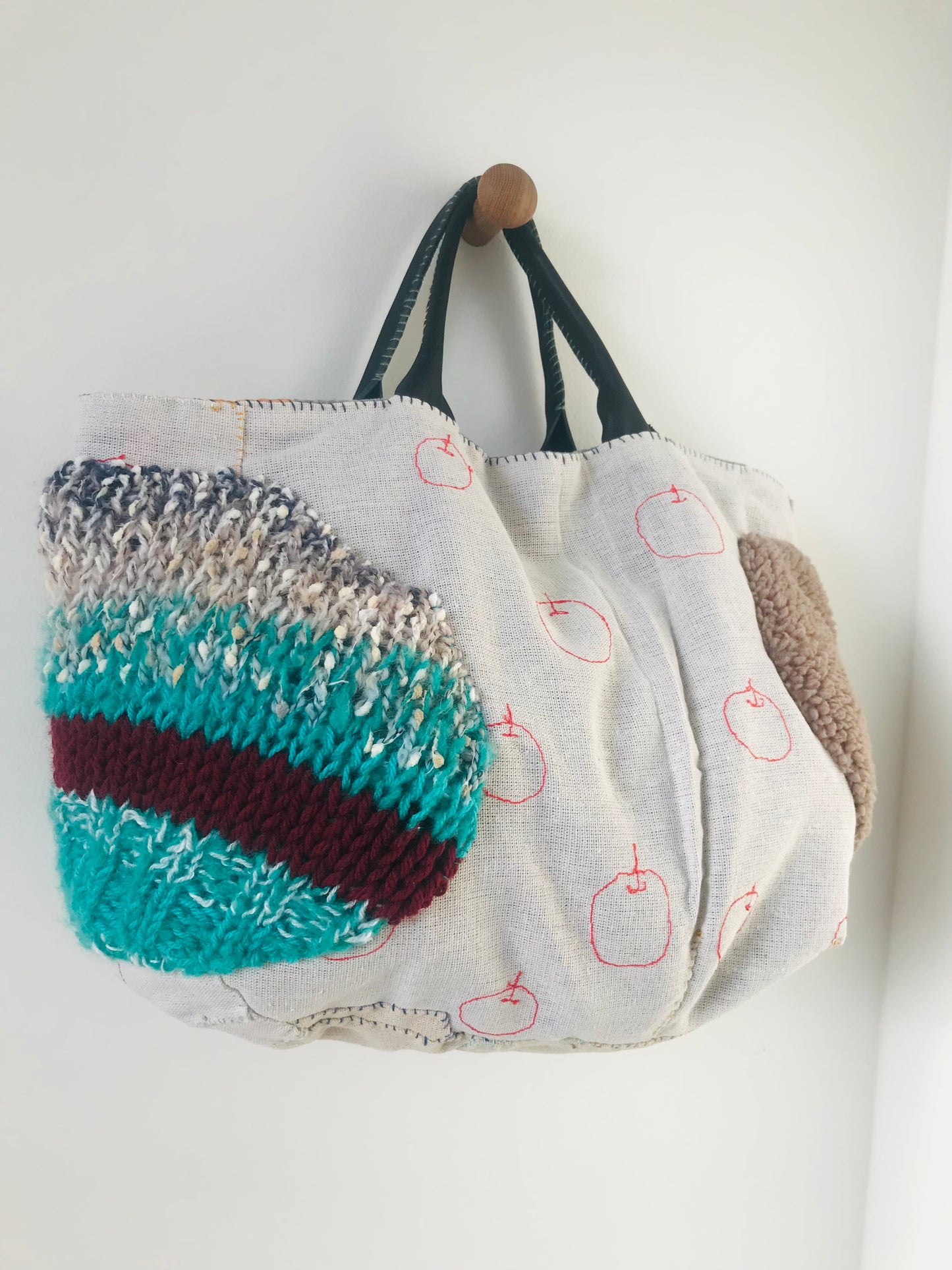 Bag Hand-sewn bag Fabric Slow fashion Handmade 1931