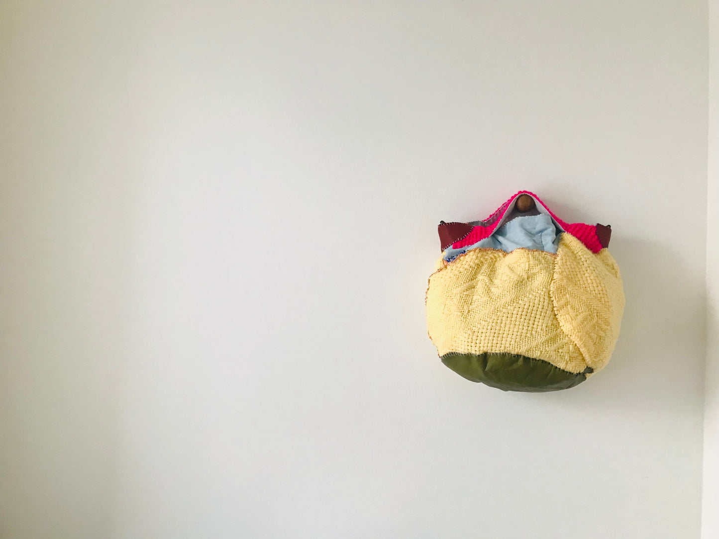 Bag Hand-sewn bag Fabric Slow fashion Handmade 1940