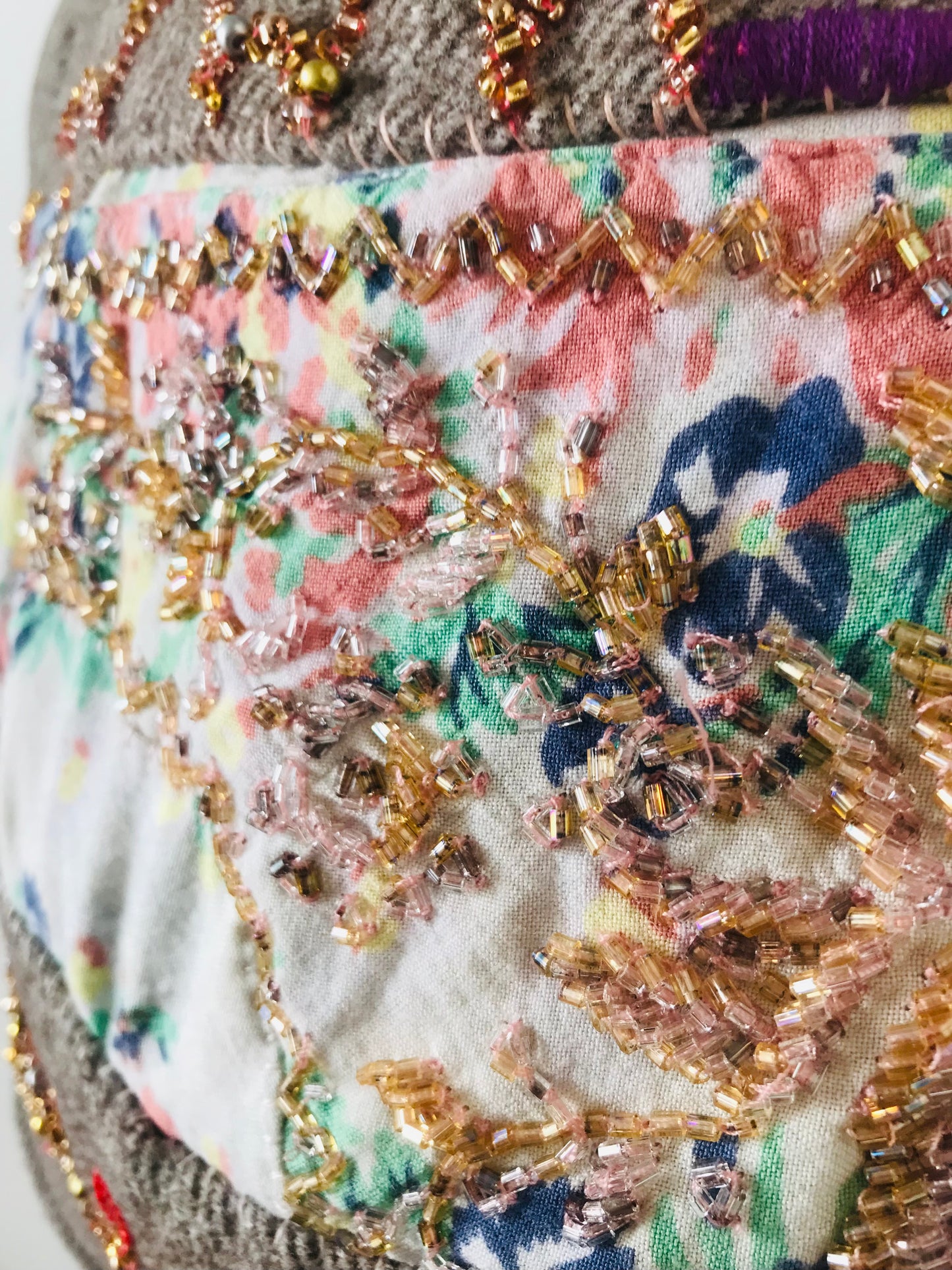 Bag Hand-sewn bag Fabric Slow fashion Handmade 1886