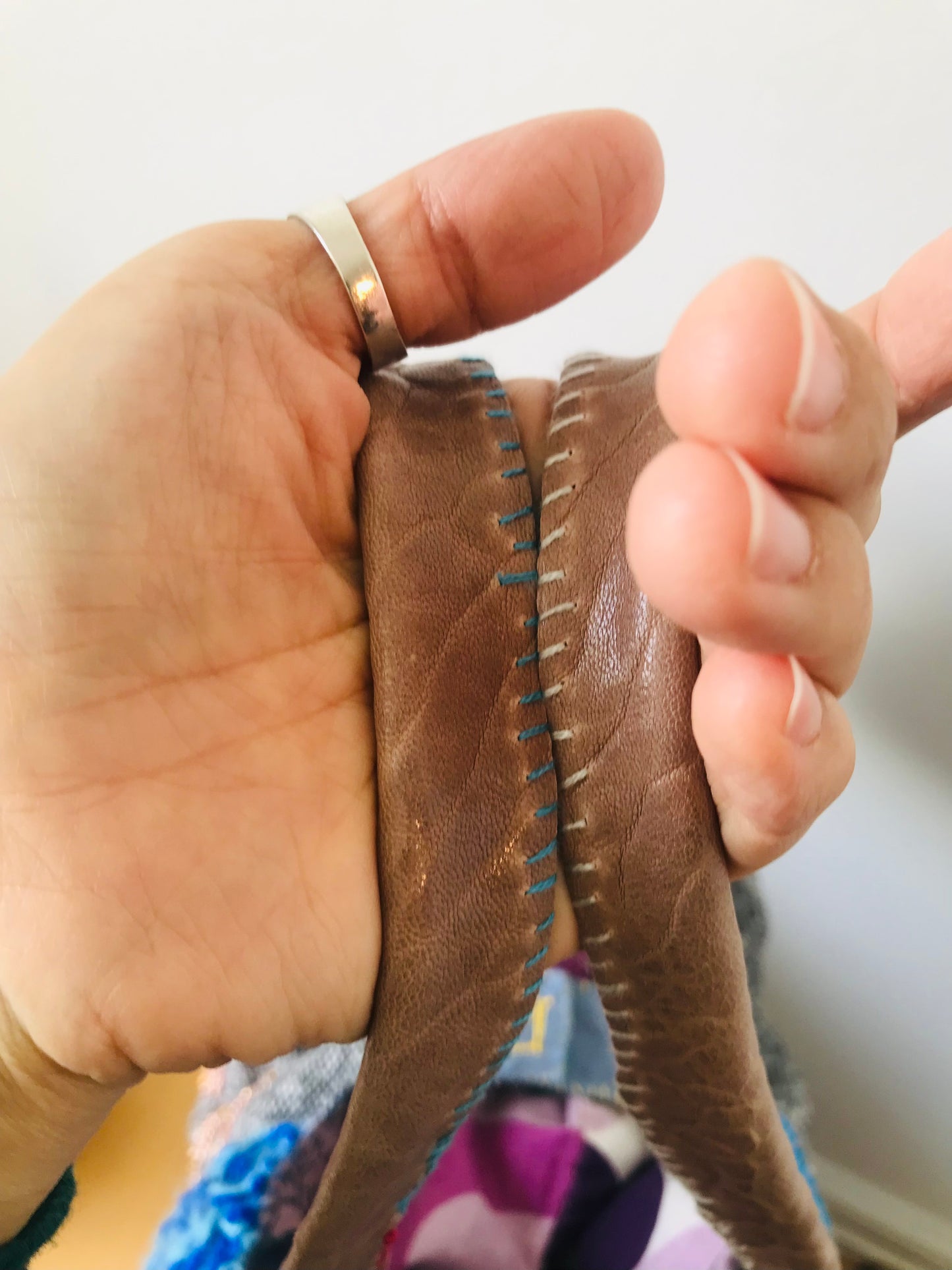 Bag Hand Sewn Bag Fabric Slow Fashion Handmade 1893