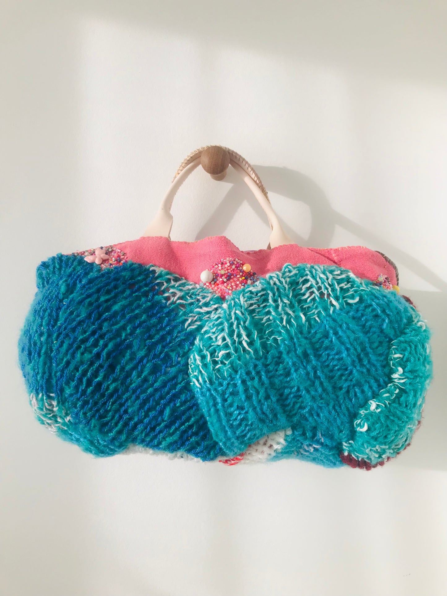 Bag Hand-sewn bag Fabric Slow fashion Handmade 1930