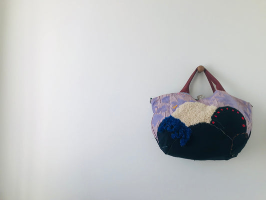 Bag Hand-sewn bag Fabric Slow fashion Handmade 2003