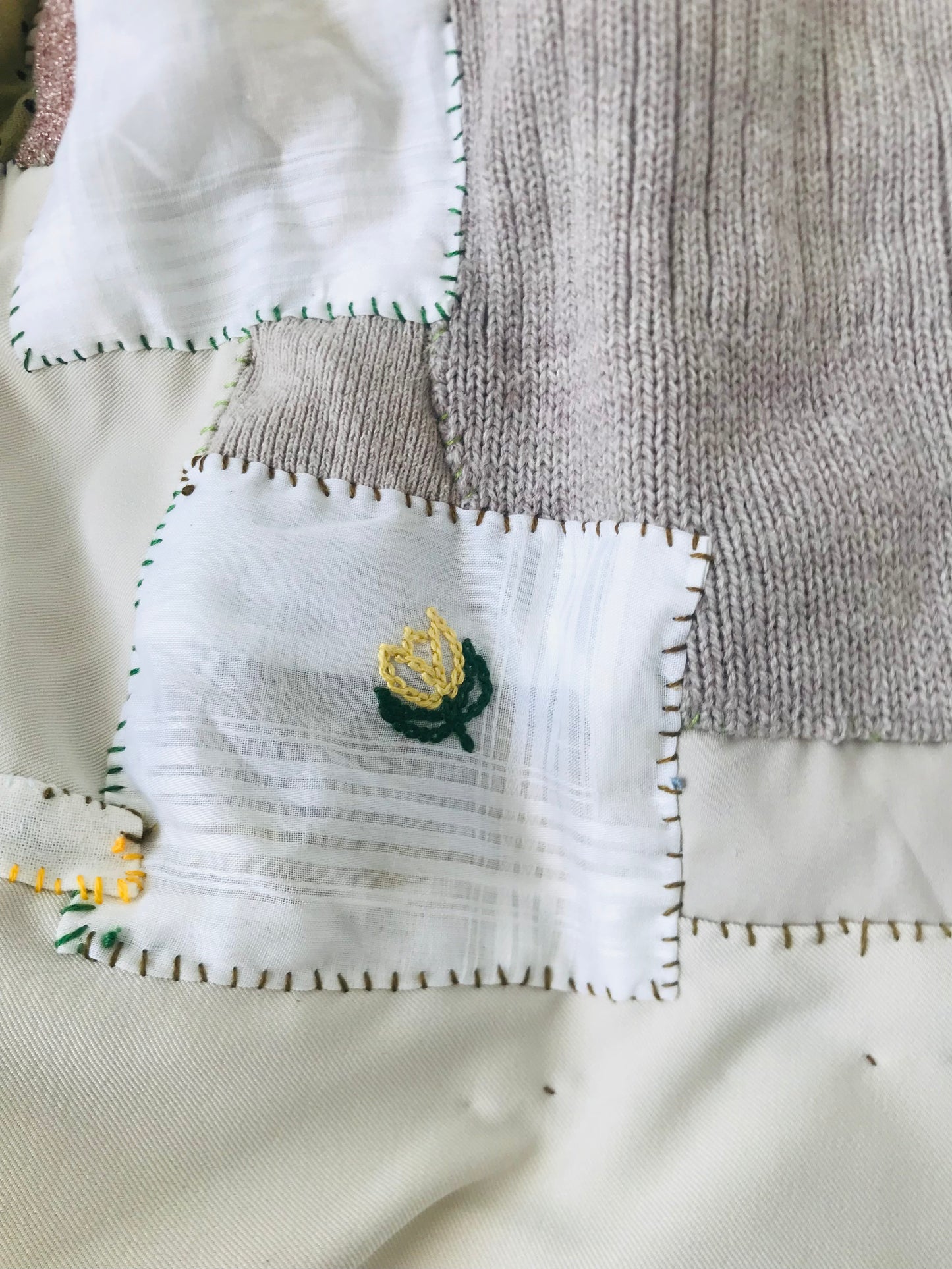 Bag Hand-sewn bag Fabric Slow fashion Handmade 2002
