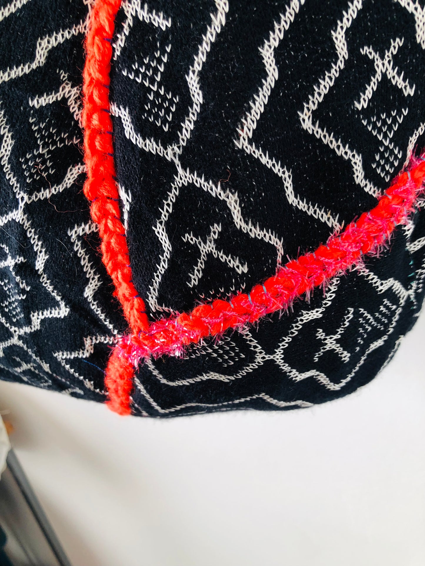 Bag 手縫いのバッグ　布製　トートバッグ　スローファッション　ハンドメイド　2377