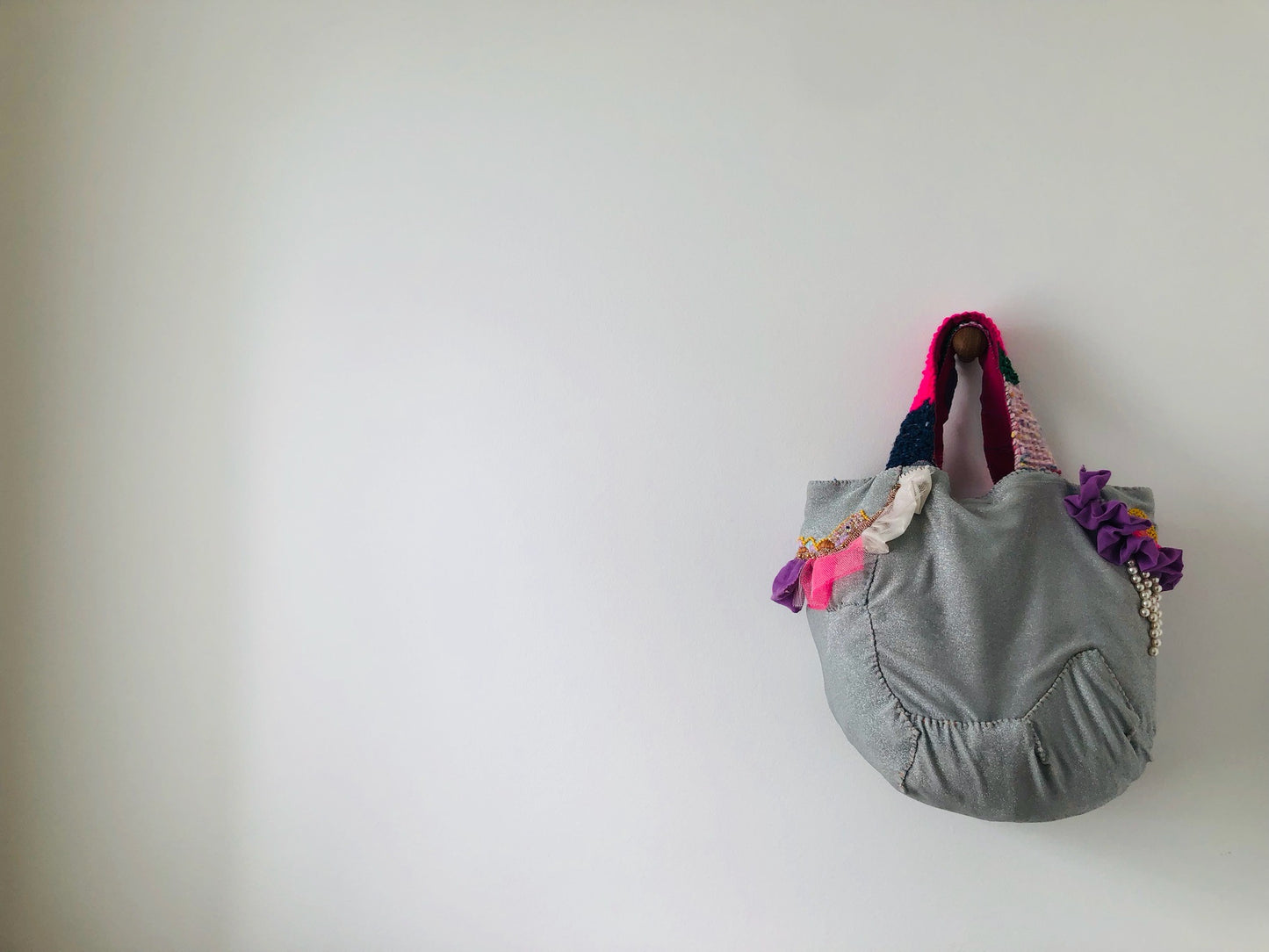 【Reserved items ご予約品】Mami様　ご注文品　Bag 手縫いのバッグ　布製　スローファッション　ハンドメイド　2077