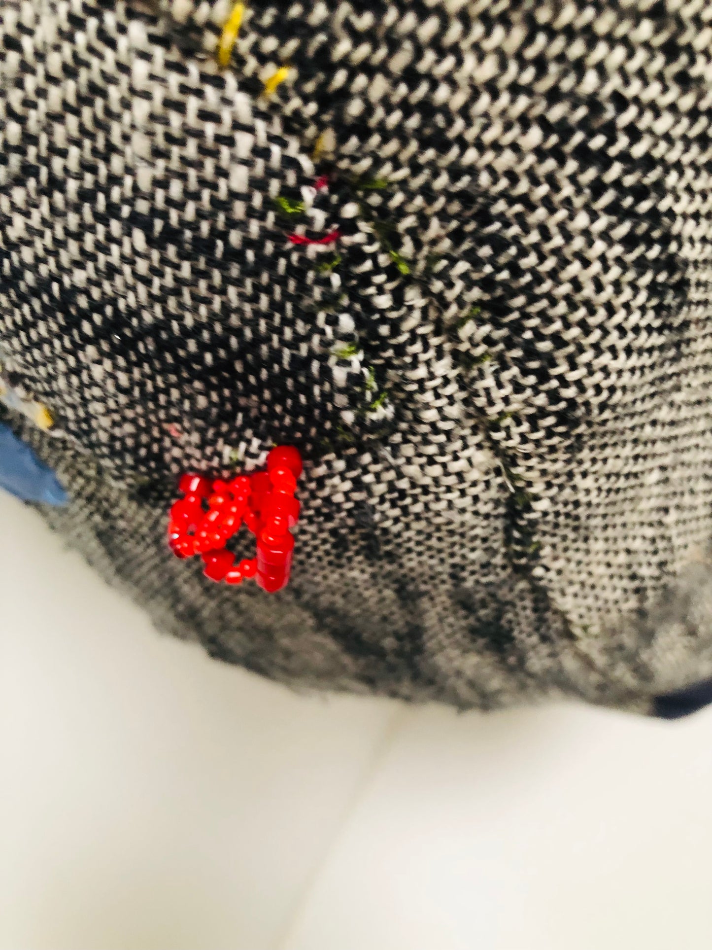 Bag 手縫いのバッグ　布製　トートバッグ　スローファッション　ハンドメイド　2386