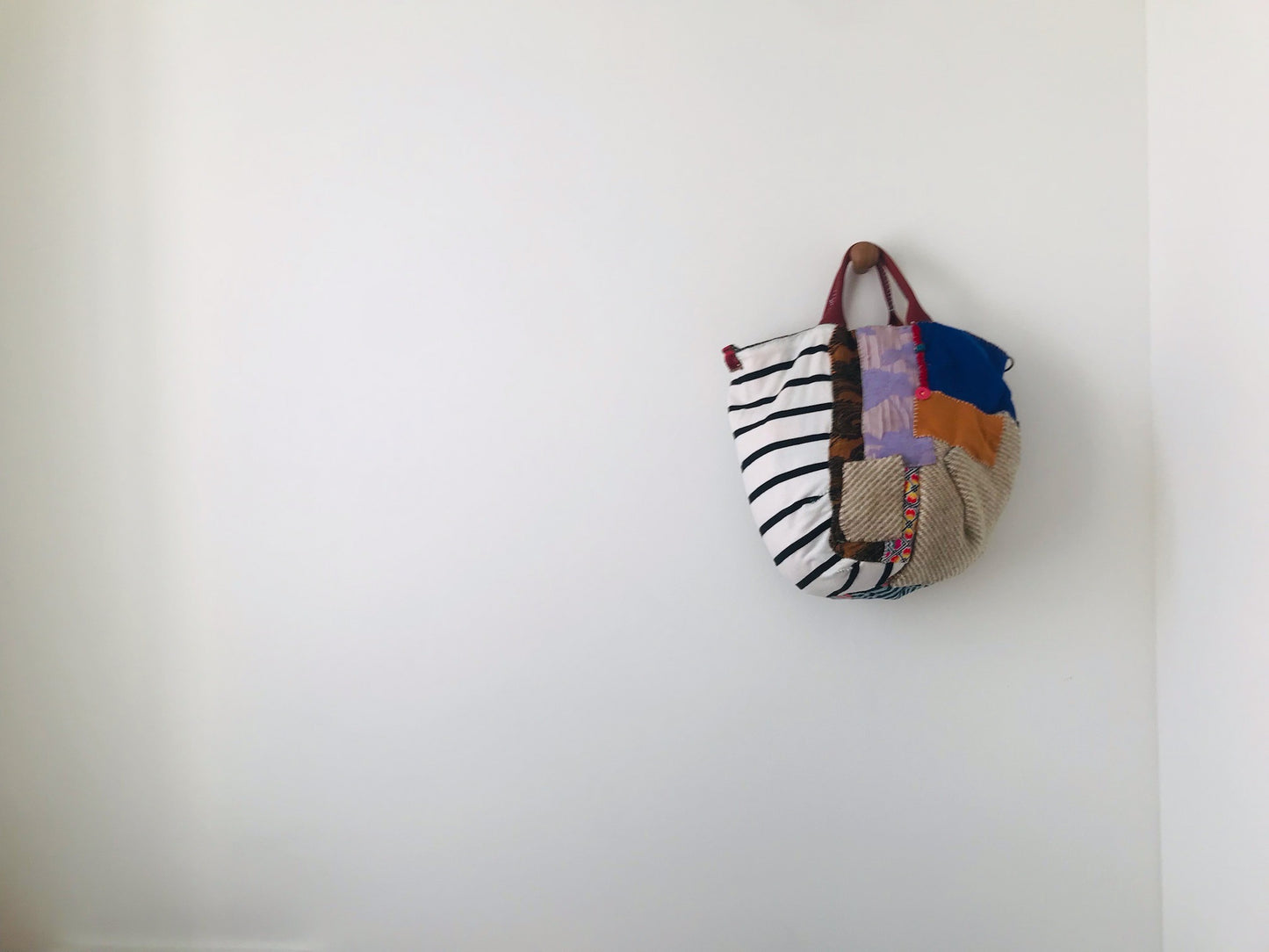 [Specialbestillinger, Forudbestillinger] N's Order Bag Håndsyet Stoftaske Slow Fashion Håndlavet