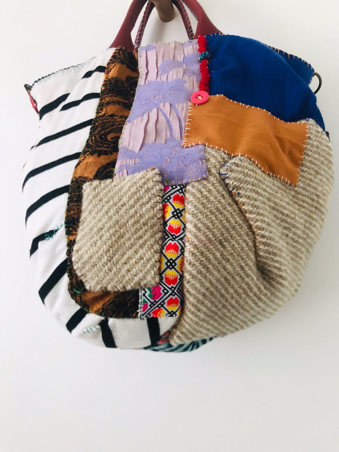 [Specialbestillinger, Forudbestillinger] N's Order Bag Håndsyet Stoftaske Slow Fashion Håndlavet