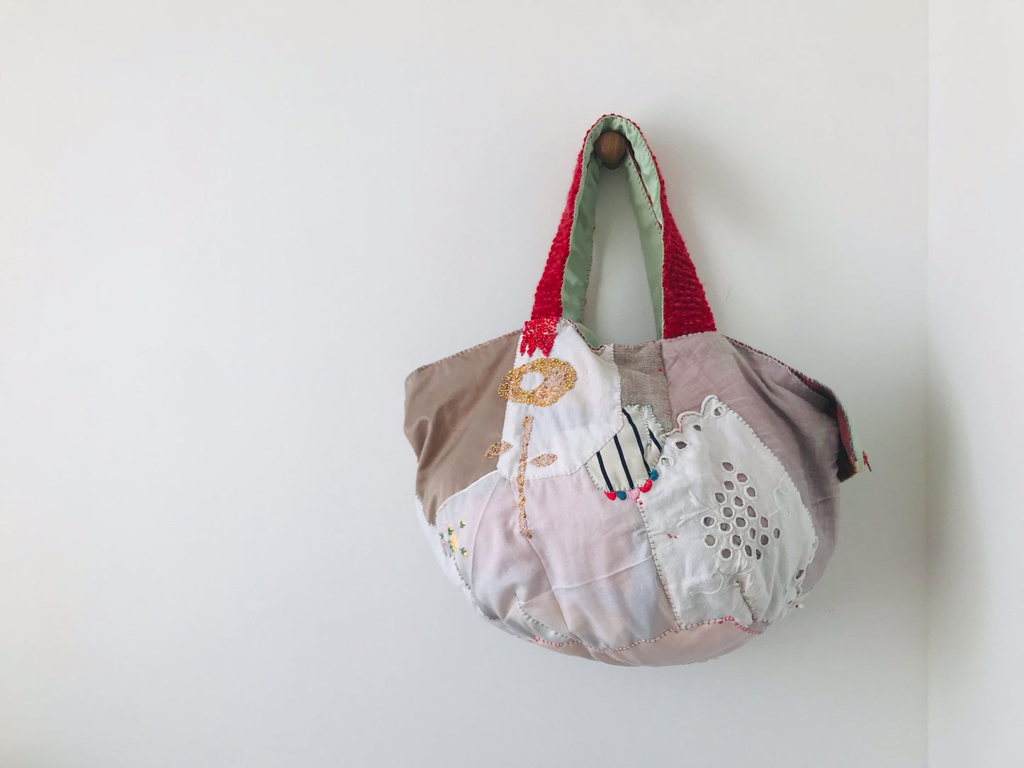 【Reserved items ご予約品】Sutthiwan 様　ご注文品　Bag 手縫いのバッグ　布製　スローファッション　ハンドメイド　2068