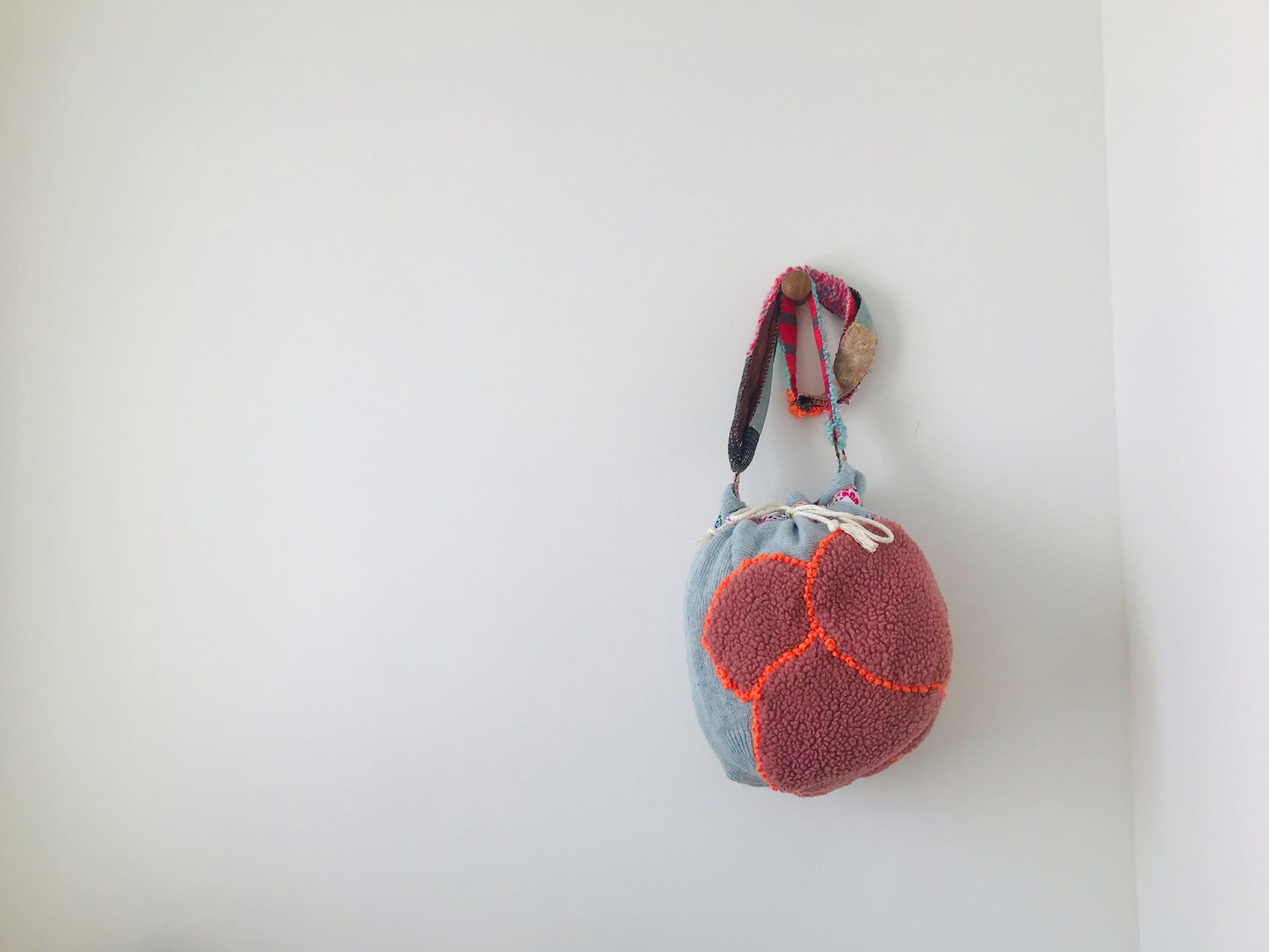 【Reserved items ご予約品】tanpopo様　ご注文品　Bag 手縫いのバッグ　布製　スローファッション　ハンドメイド　2070