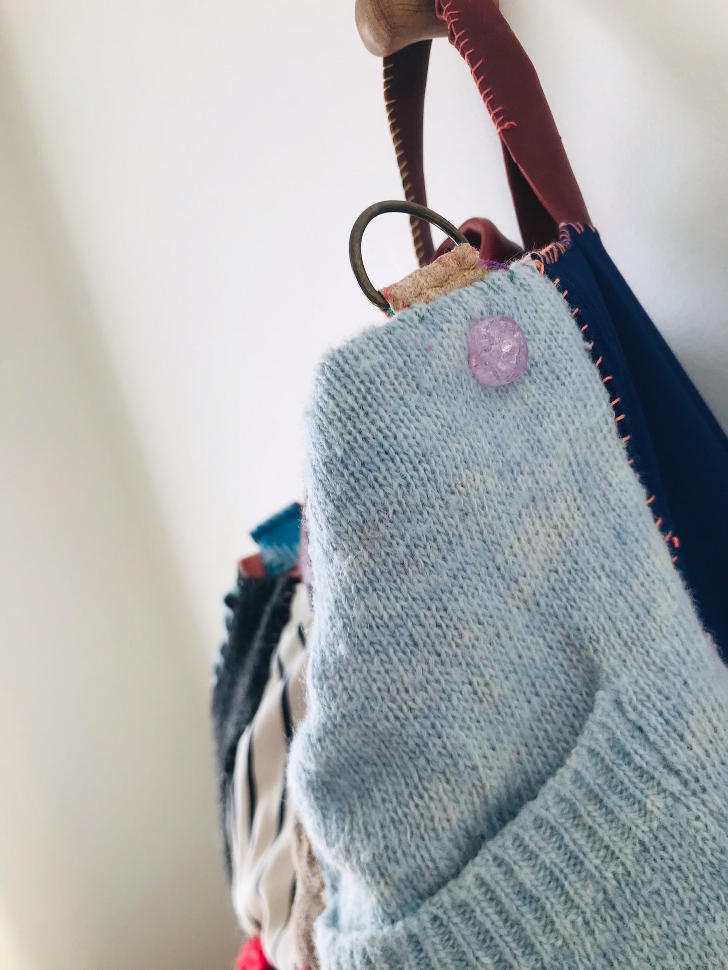 【Reserved items ご予約品】Udi様　ご注文品　Bag 手縫いのバッグ　布製　スローファッション　ハンドメイド　2071