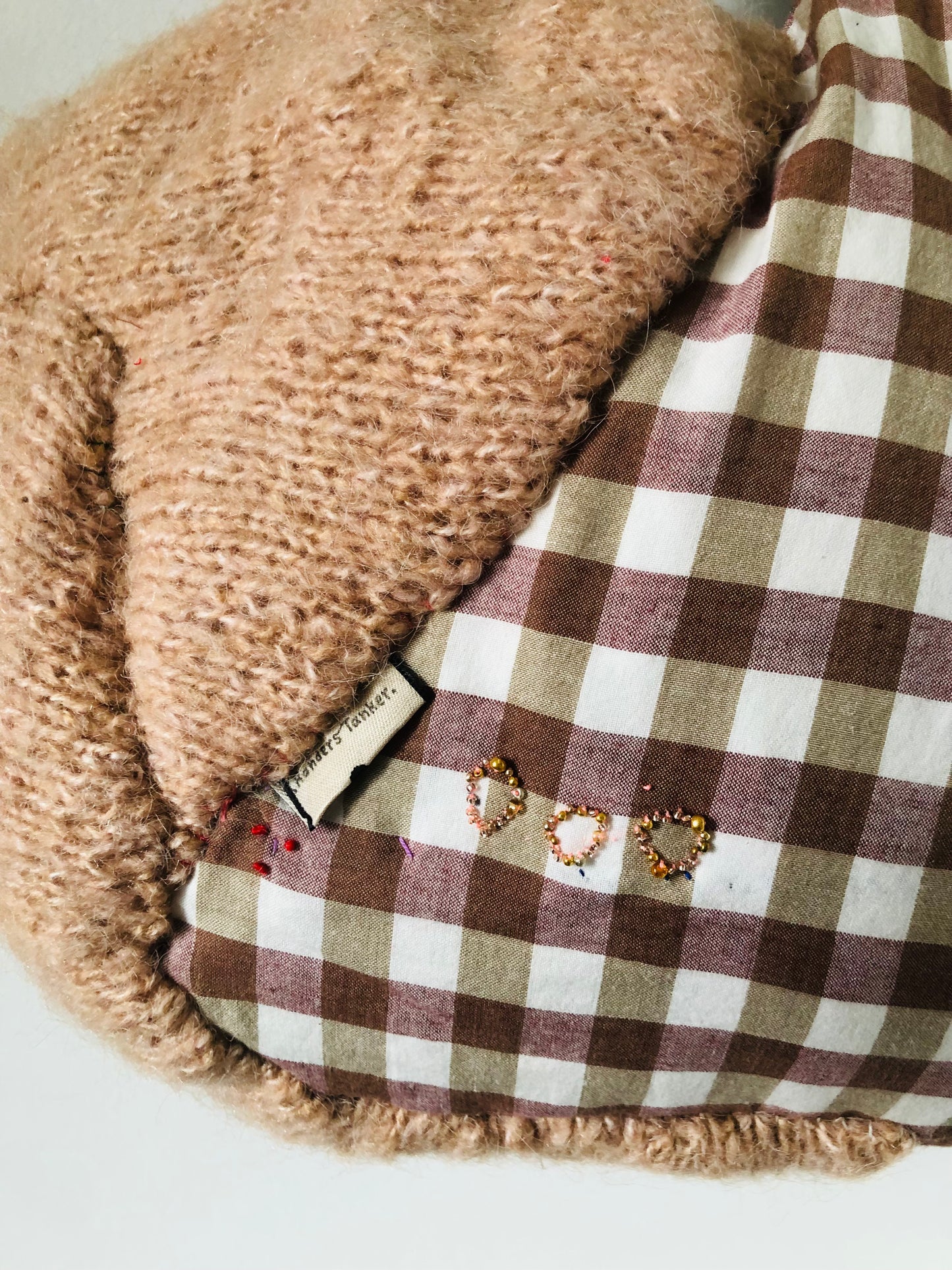 Bag 手縫いのバッグ　【抽選販売】　布製　トートバッグ　スローファッション　ワンハンドルバッグ　ハンドメイド　2403