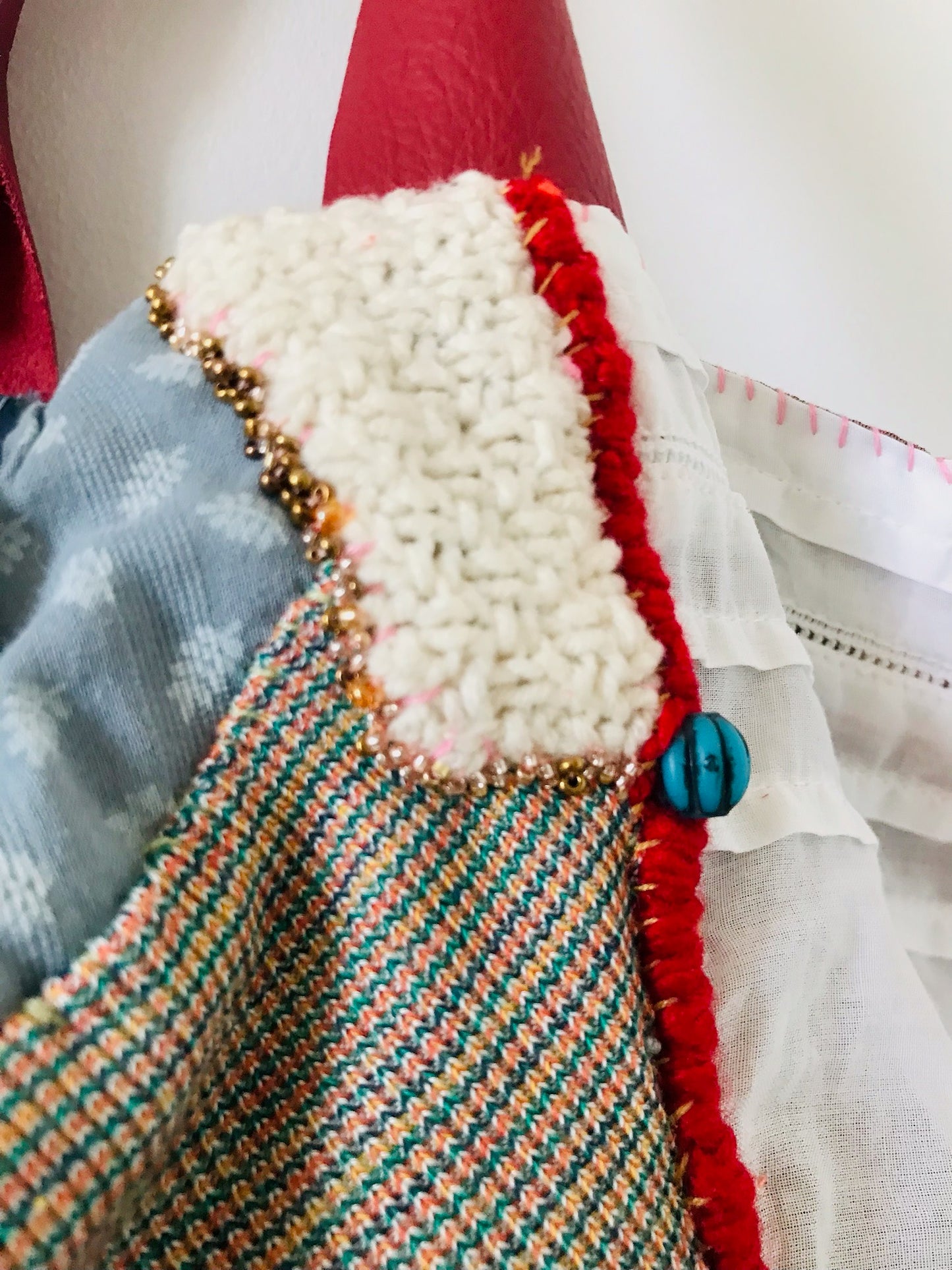 【Reserved items ご予約品】Marghe 様　ご注文品　Bag 手縫いのバッグ　布製　スローファッション　ハンドメイド　2078