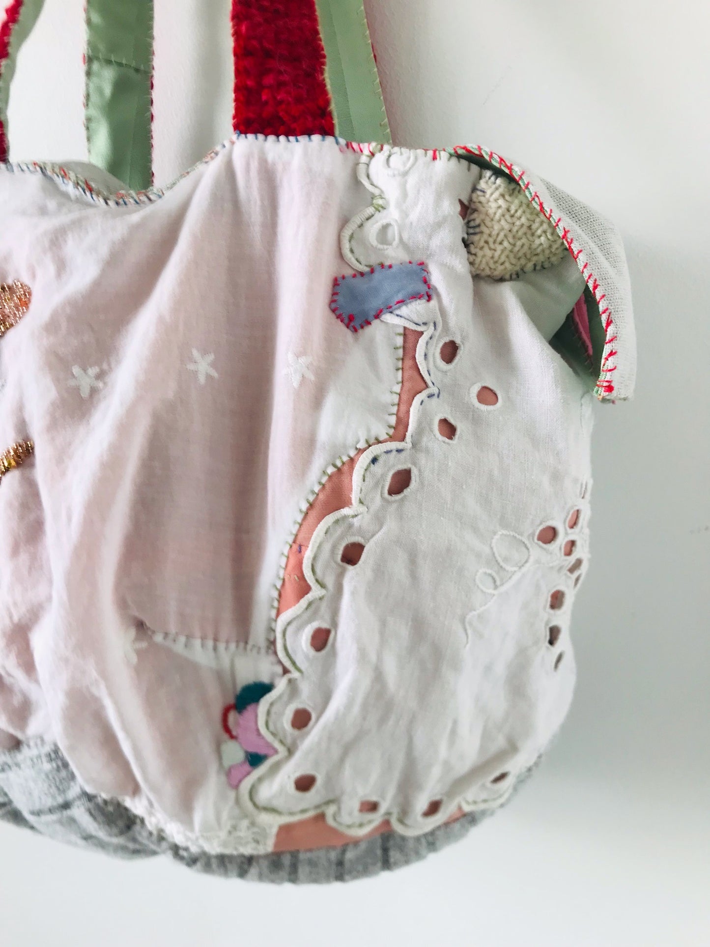 [Reserved items] Cris' order Bag Hand-sewn bag Fabric Slow fashion Handmade 2087