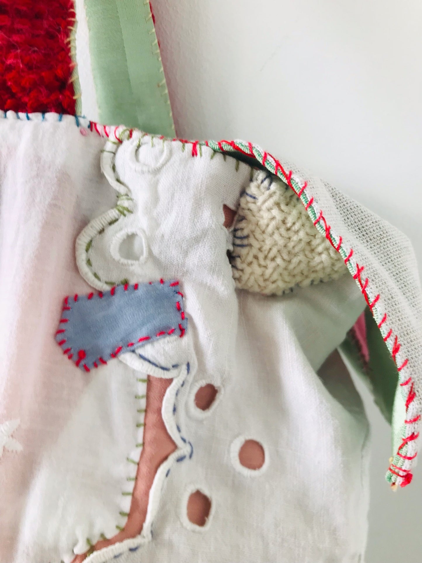 [Reserved items] Cris' order Bag Hand-sewn bag Fabric Slow fashion Handmade 2087