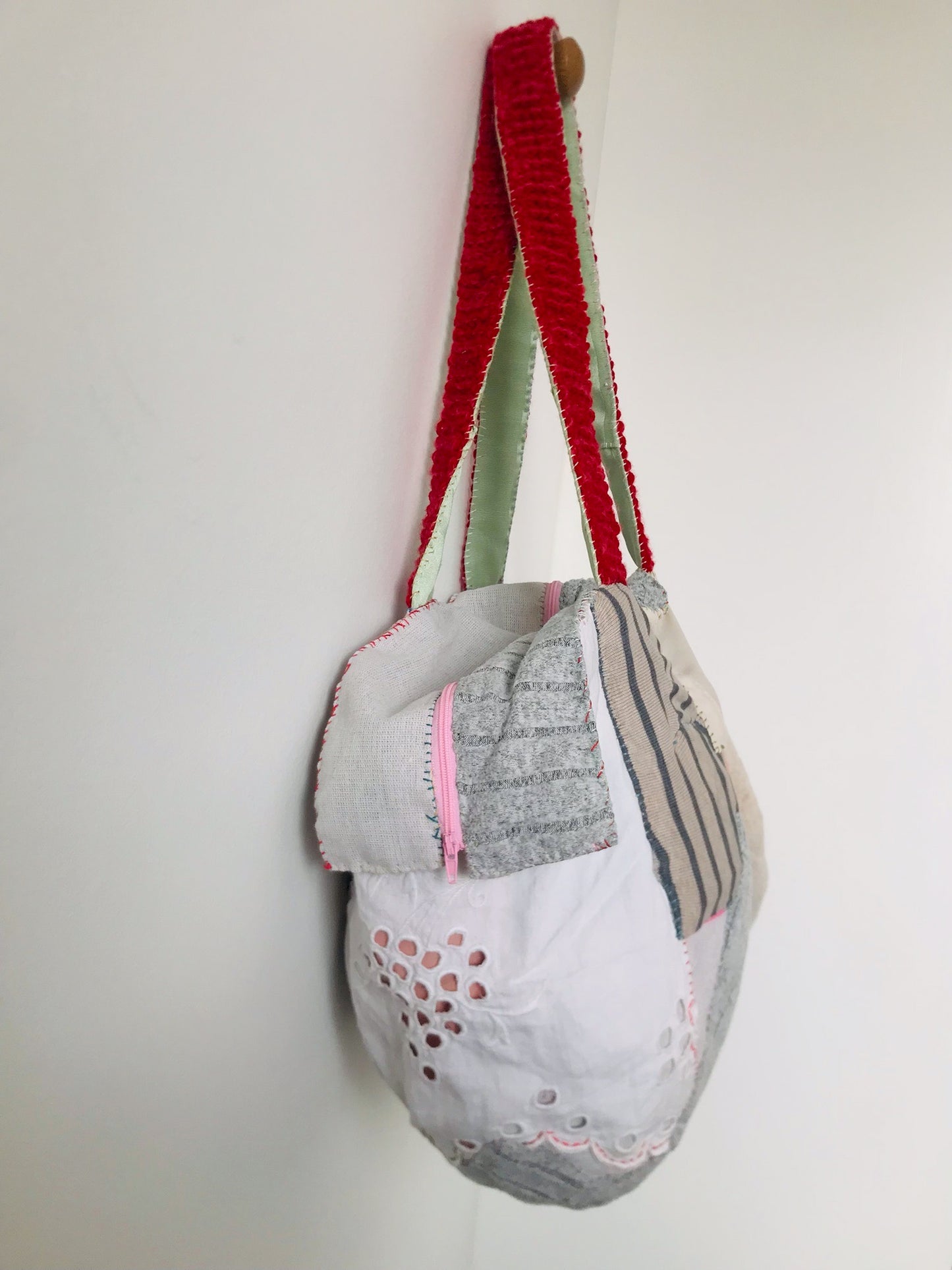 [Reserved items] Cris' order Bag Hand-sewn bag Fabric Slow fashion Handmade 2087