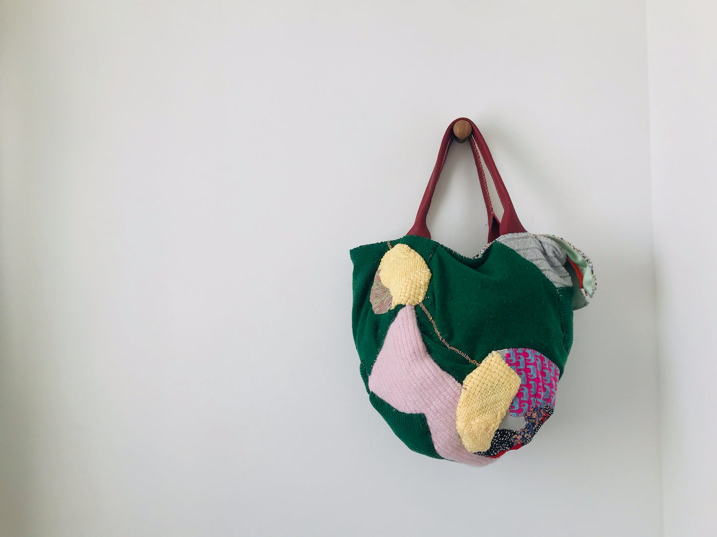 【Reserved items ご予約品】kururunooka様　ご注文品　Bag 手縫いのバッグ　布製　スローファッション　ハンドメイド　2088