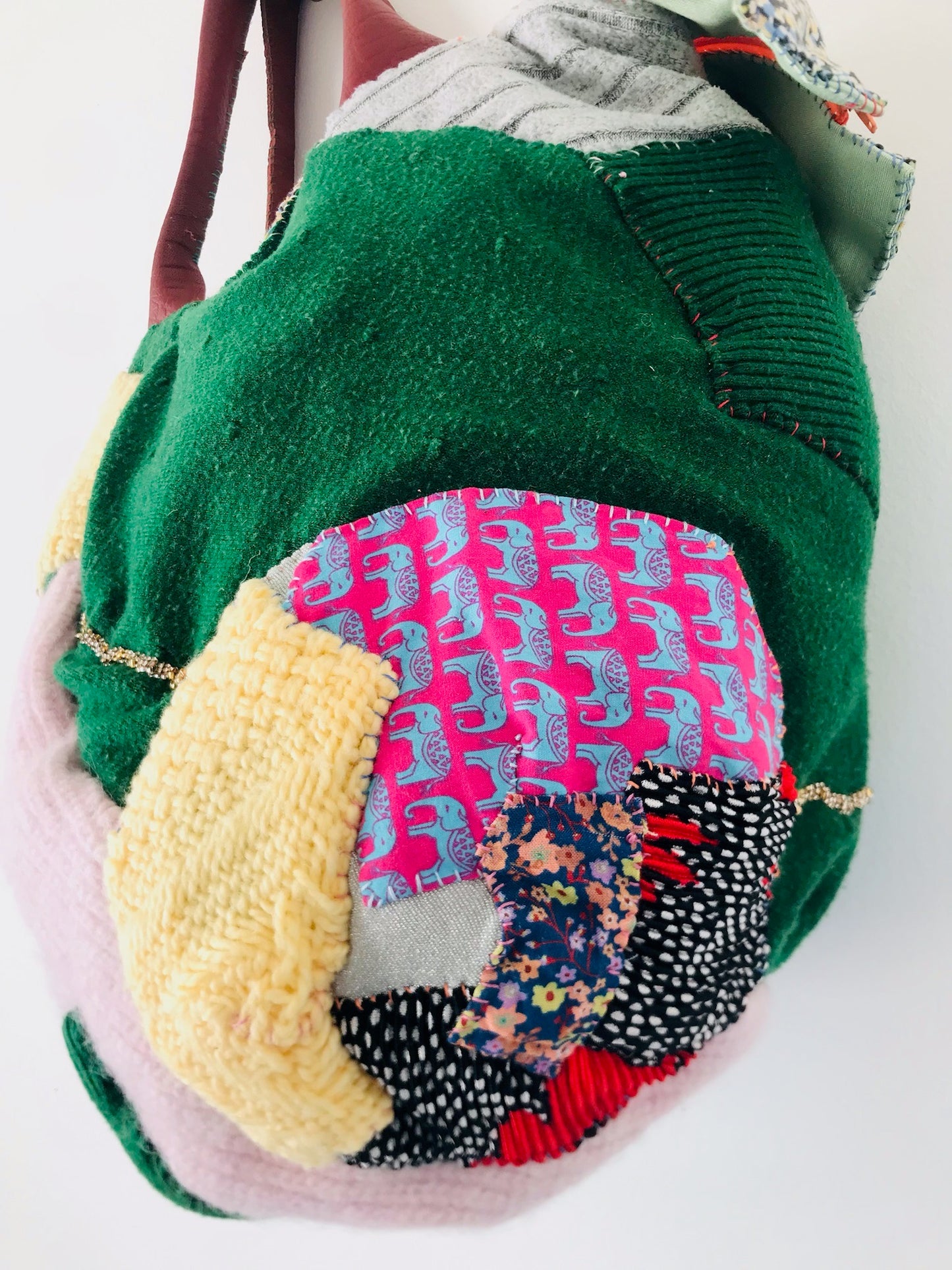 【Reserved items ご予約品】kururunooka様　ご注文品　Bag 手縫いのバッグ　布製　スローファッション　ハンドメイド　2088
