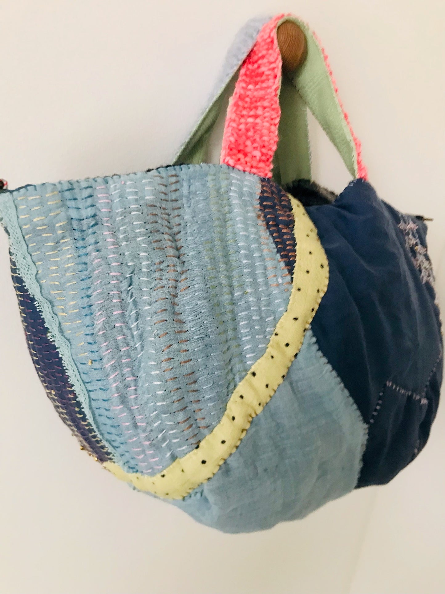 [Reserved items] N-san's order Bag Hand-sewn bag Fabric Slow fashion Handmade 2092